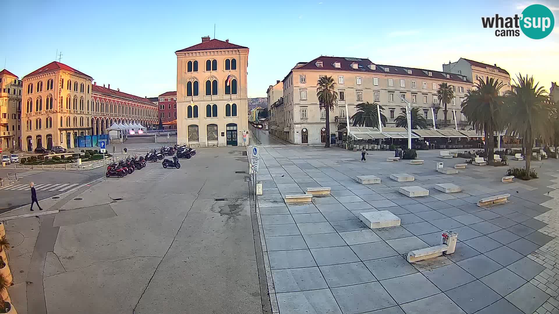 Split kamera Riva – Prokurative | Trg Republike