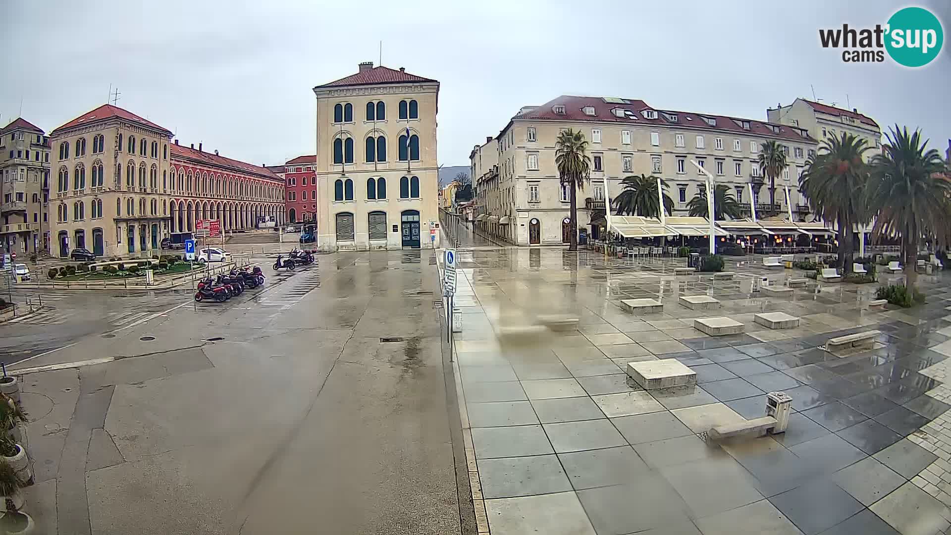 Webcam Split Riva – Prokurative | Trg Republike