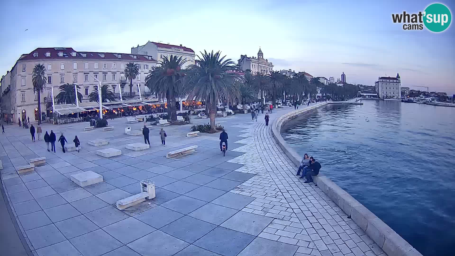 Webcam Split Riva – Prokurative | Trg Republike