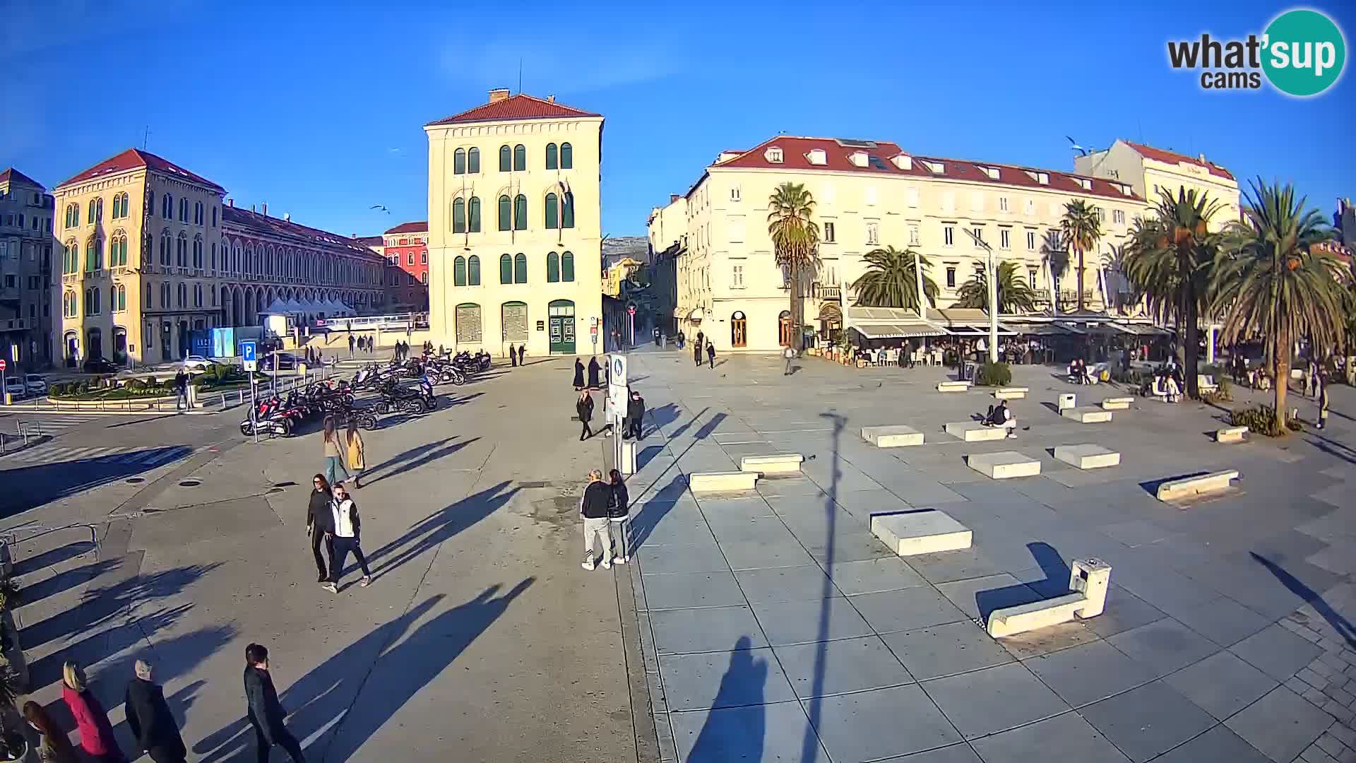 Webcam Split Riva – Prokurative | Trg Republike