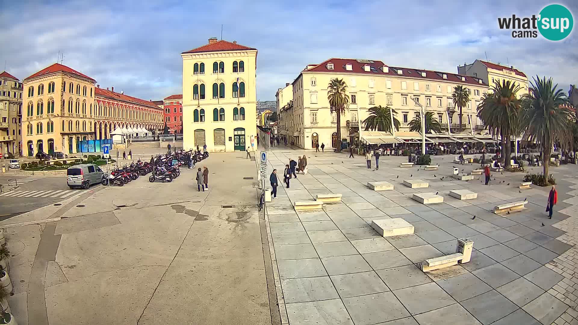 Webcam Split Riva – Prokurative | Trg Republike