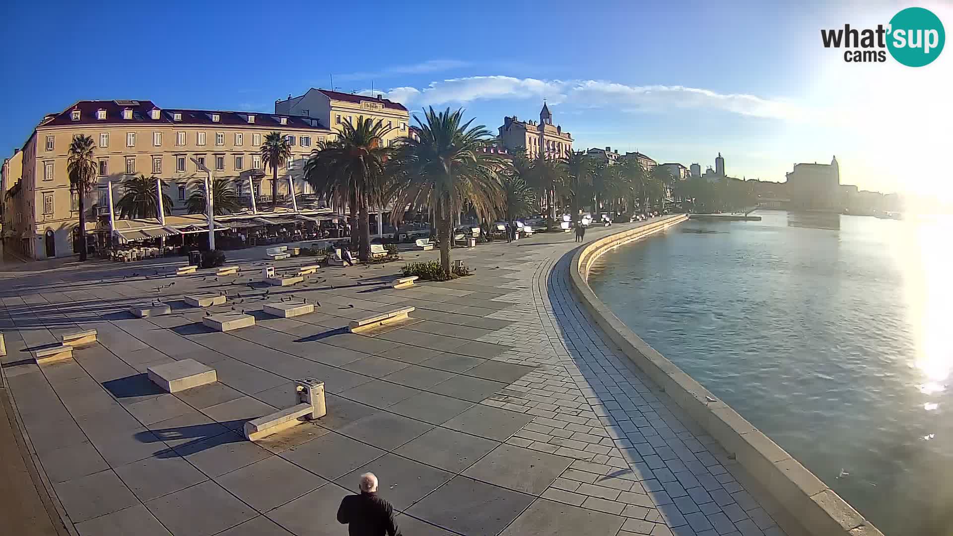 Webcam Split Riva – Prokurative | Trg Republike