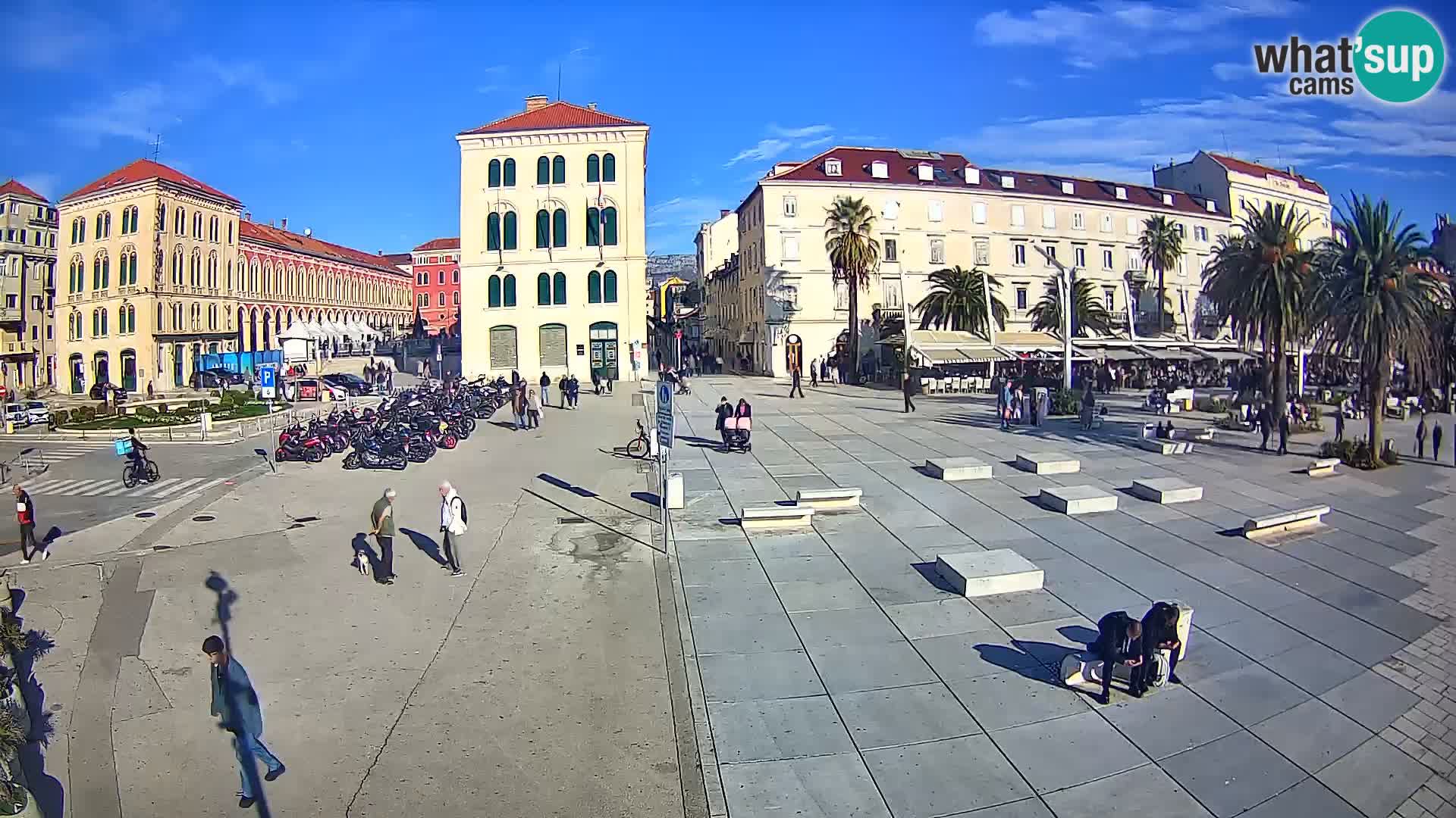 Live kamera Split Riva – Prokurative | Trg Republike