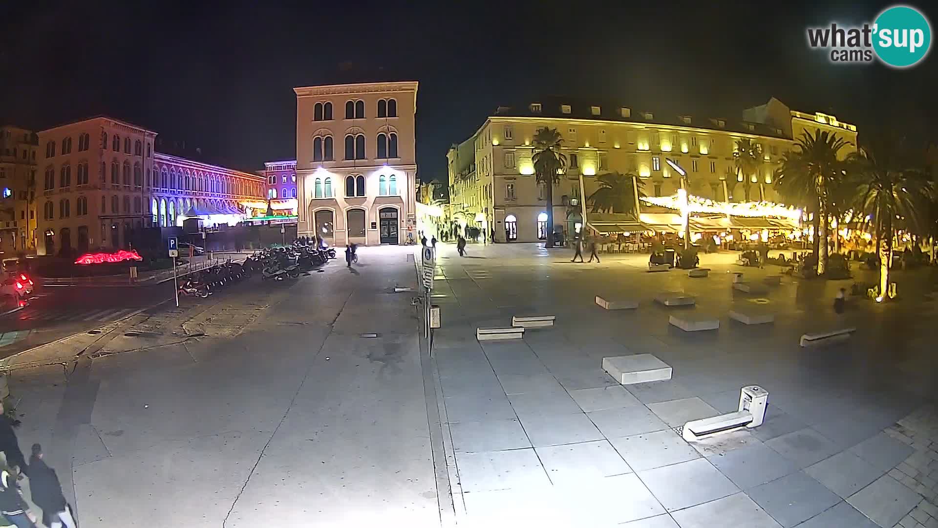 Webcam Split Riva – Prokurative | Trg Republike