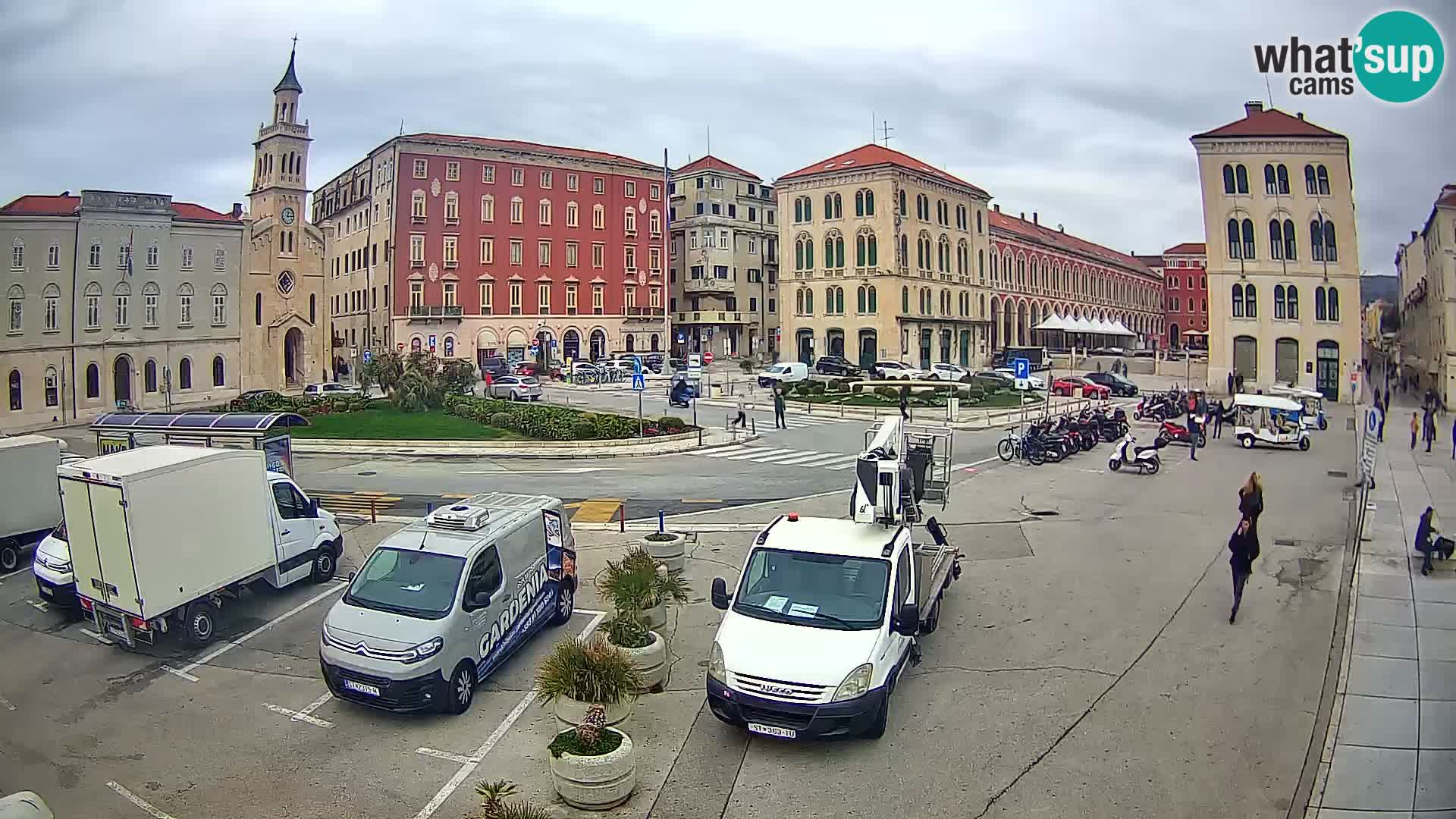 Live kamera Split Riva – Prokurative | Trg Republike