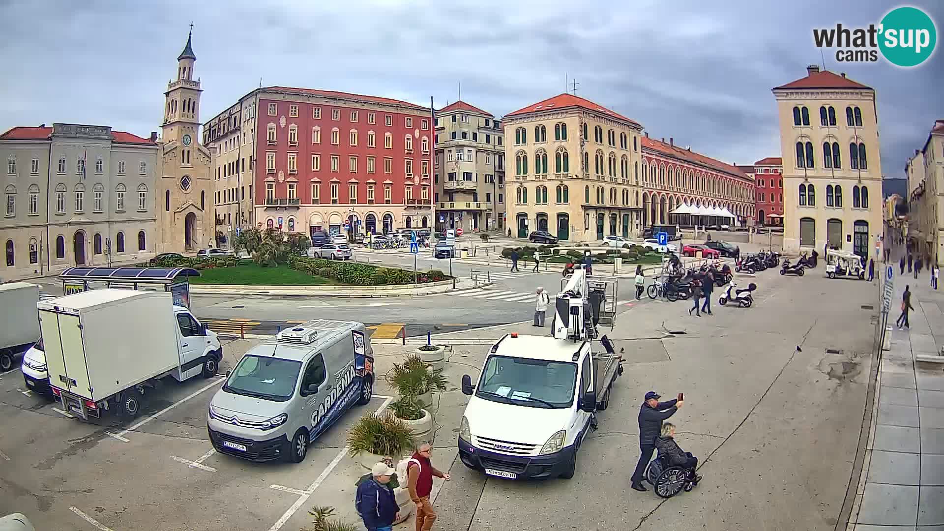 Webcam Split Riva – Prokurative | Trg Republike