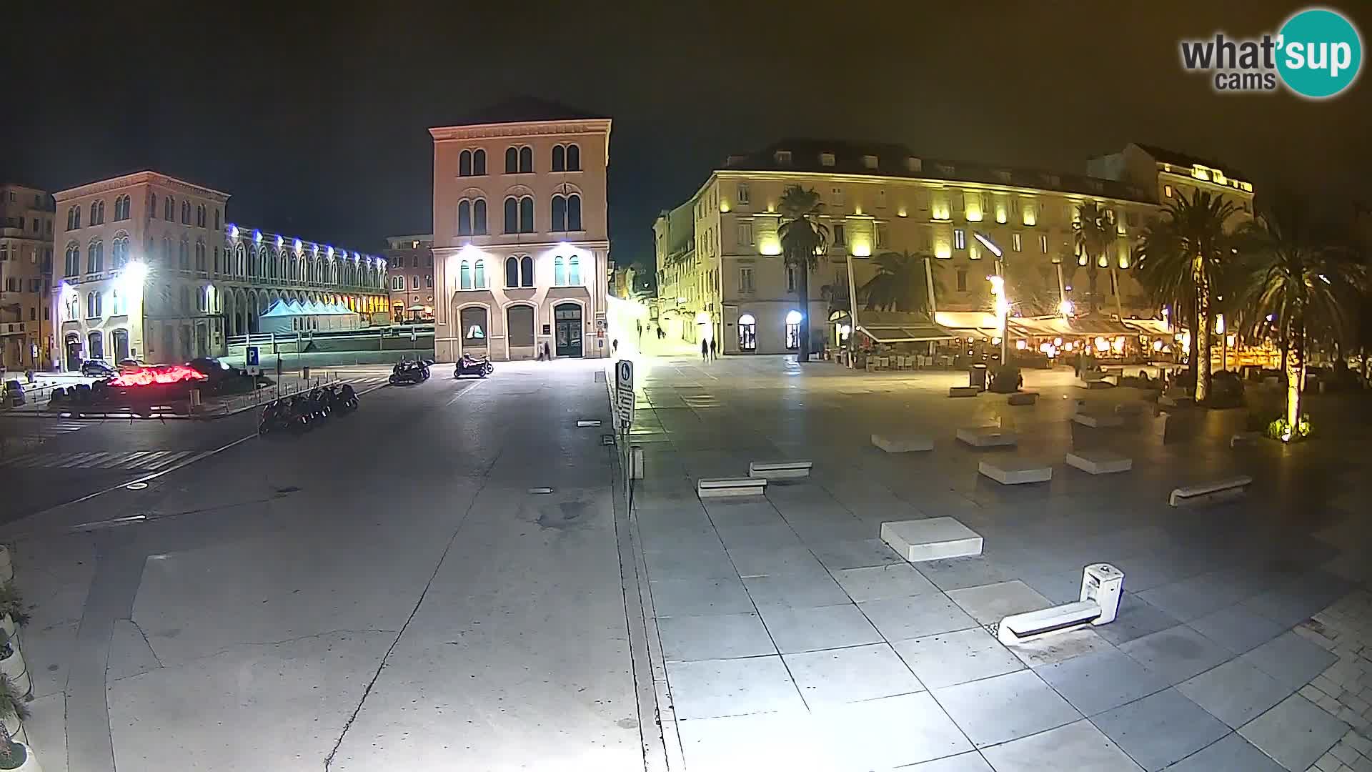 Webcam Split Riva – Prokurative | Trg Republike