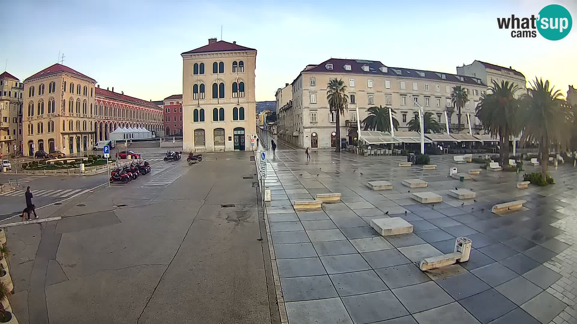 Split kamera Riva – Prokurative | Trg Republike