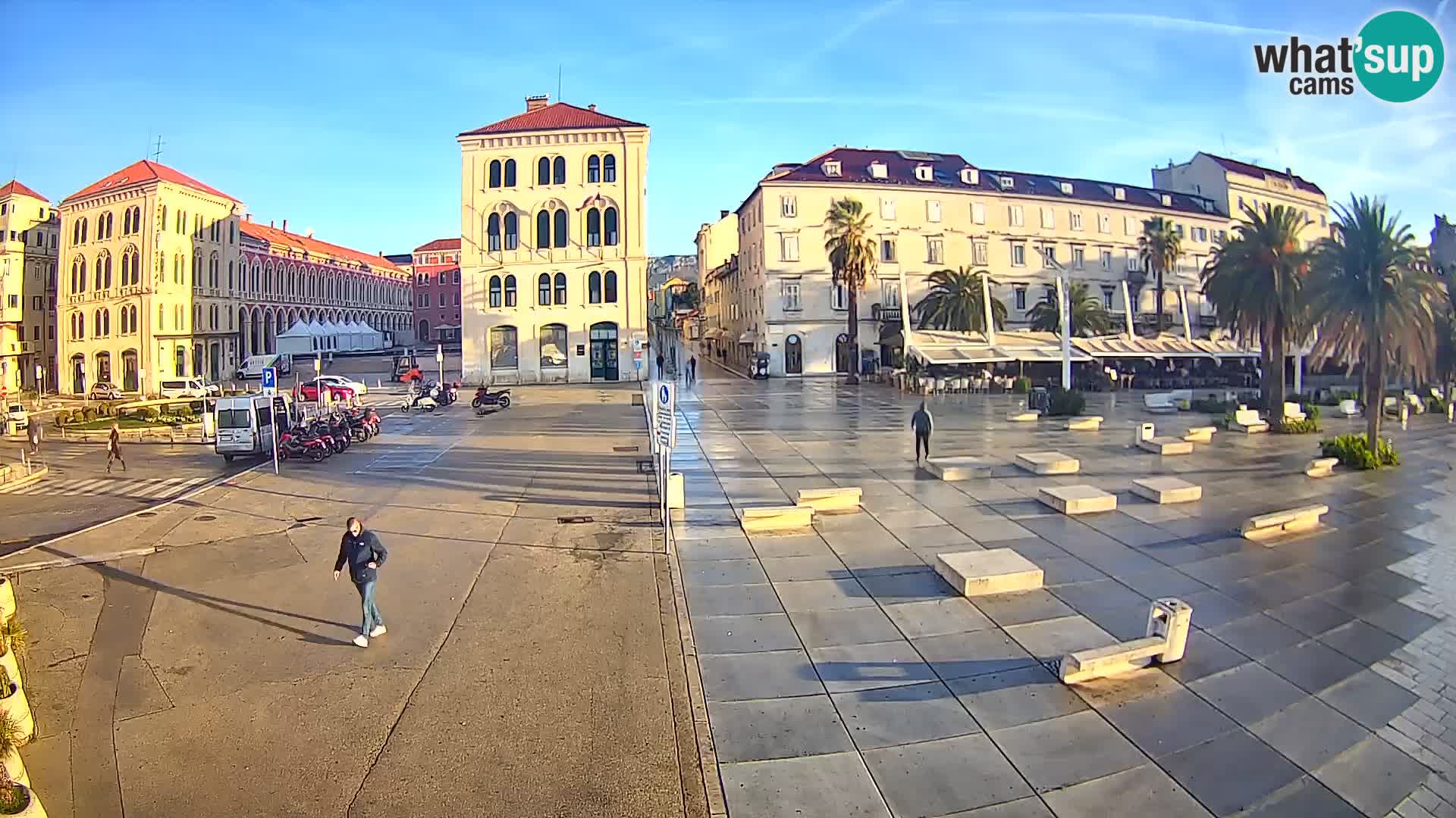 Split kamera Riva – Prokurative | Trg Republike