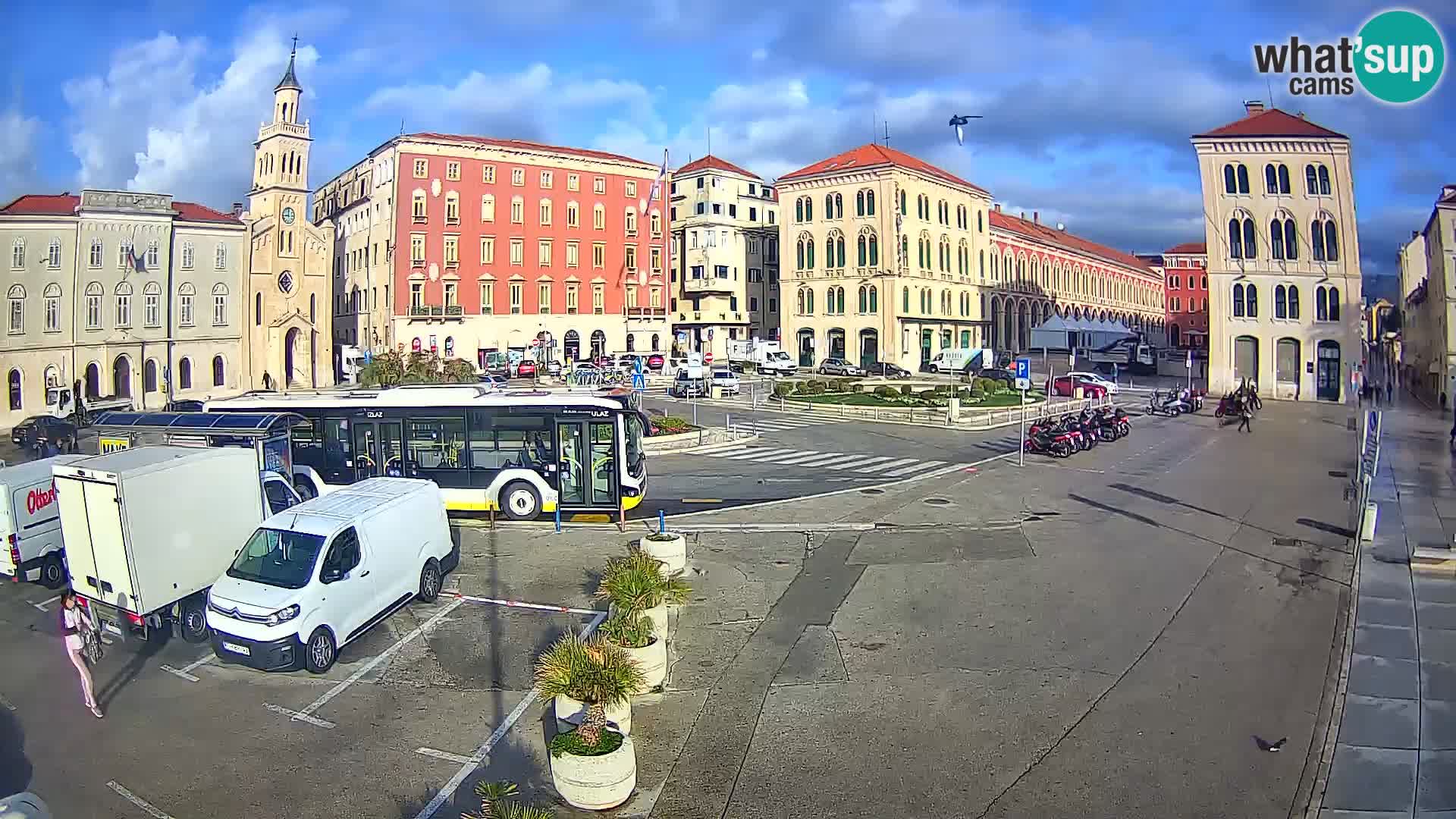 Webcam Spalato Riva – Prokurative | Piazza della Republika