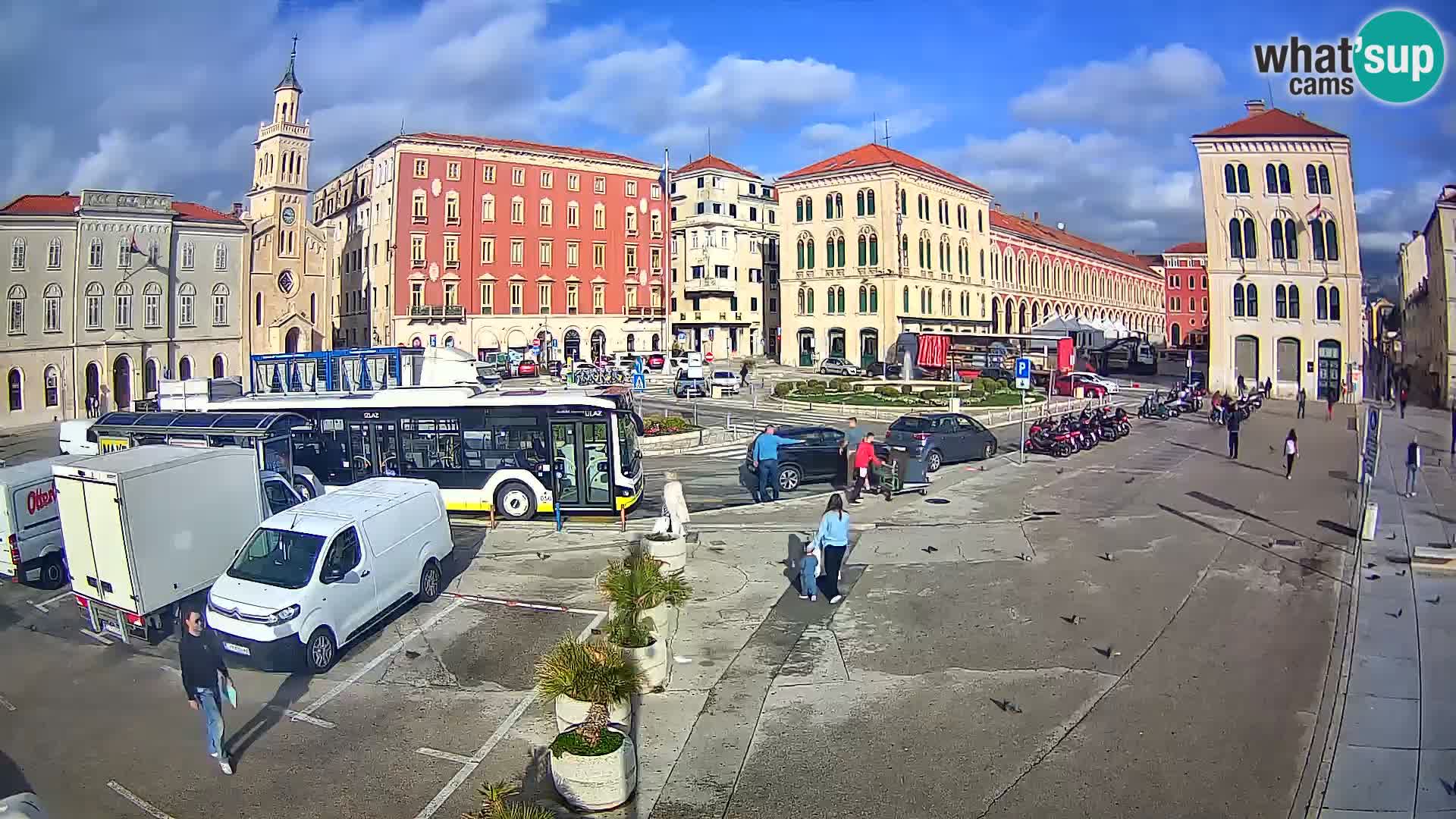 Webcam Split Riva – Prokurative | Plaza de la República