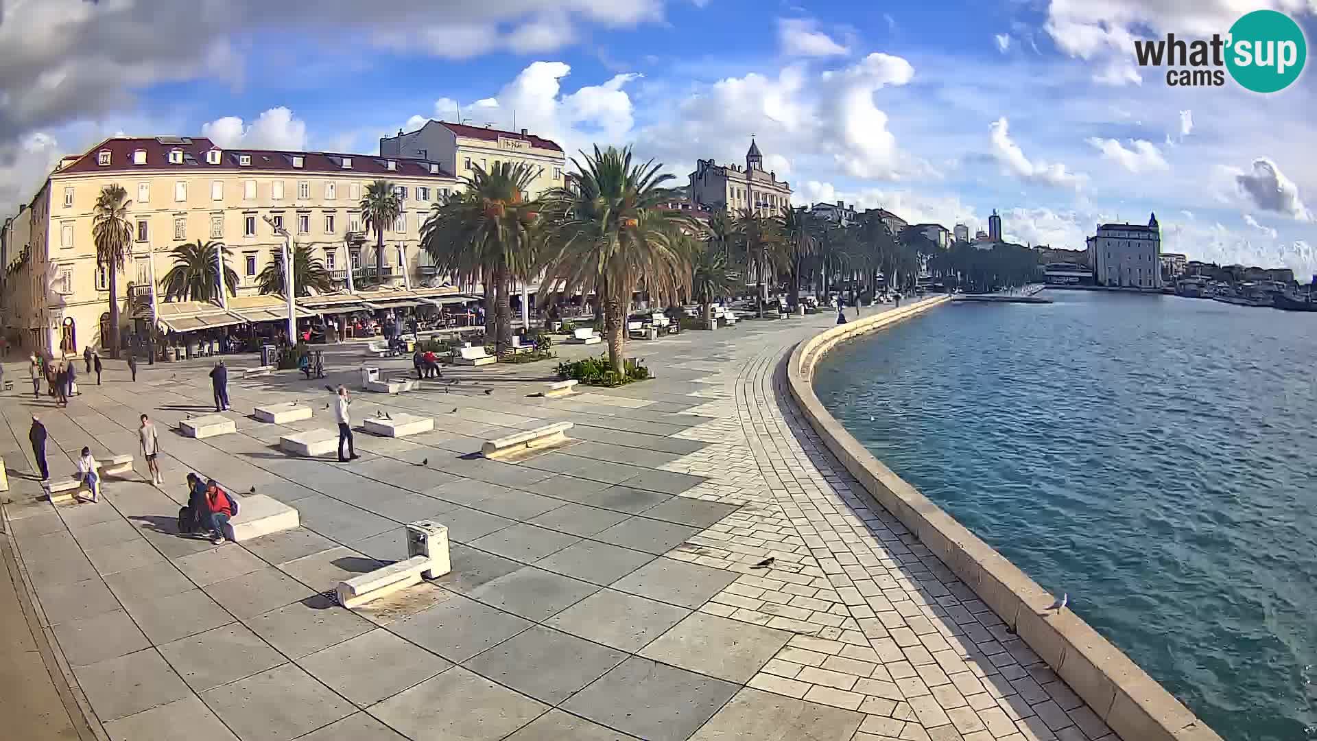 Webcam Split Riva – Prokurative | Plaza de la República