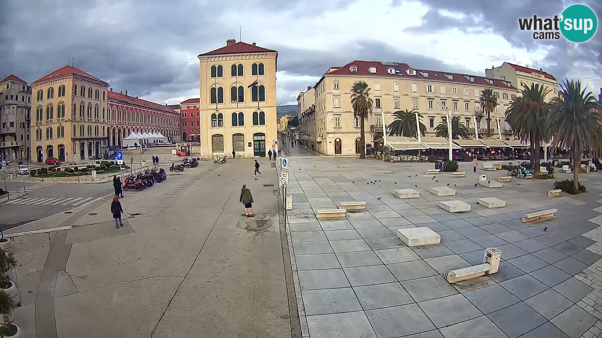 Webcam Split Riva – Prokurative | Trg Republike