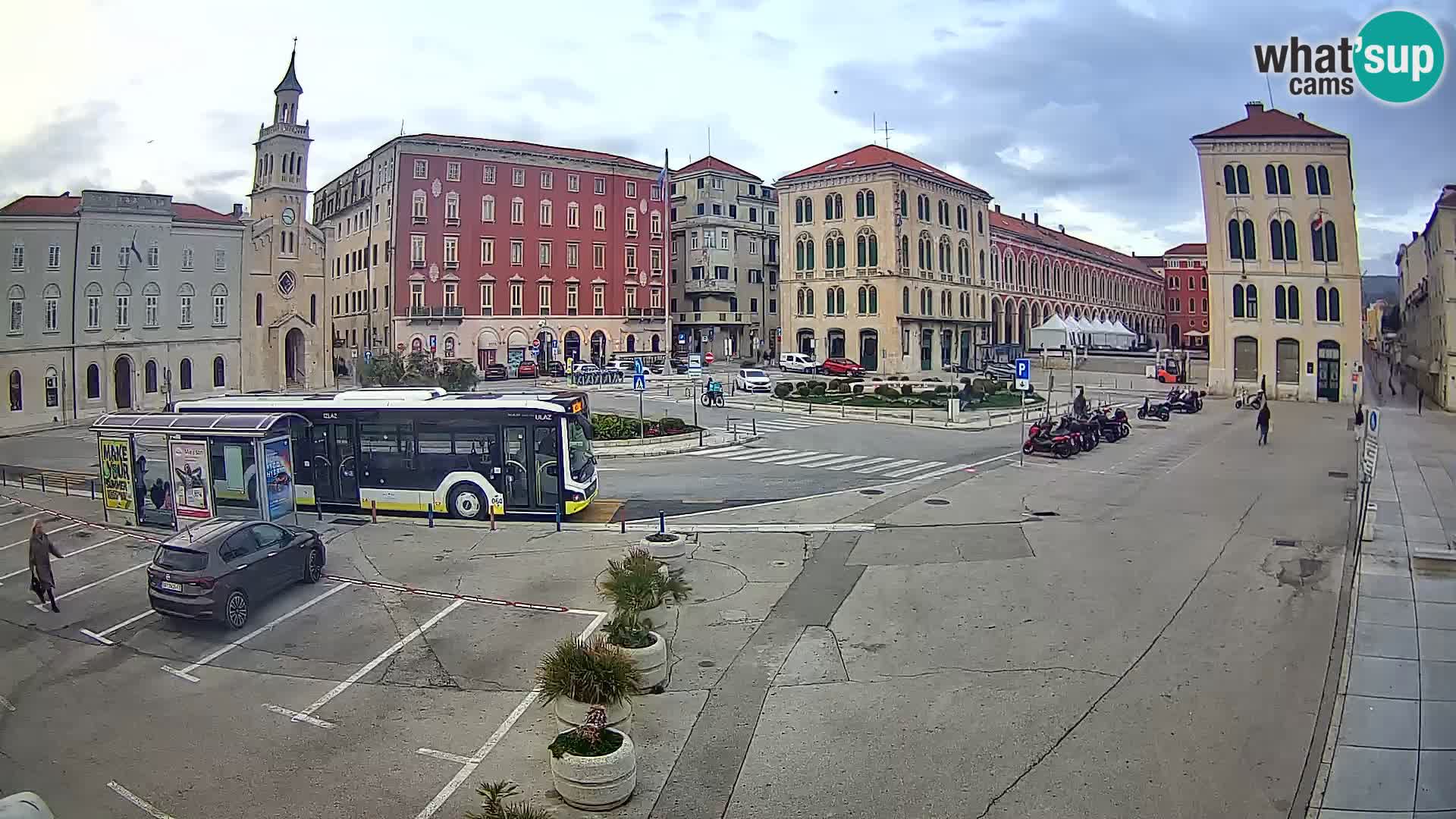 Webcam Split Riva – Prokurative | Plaza de la República