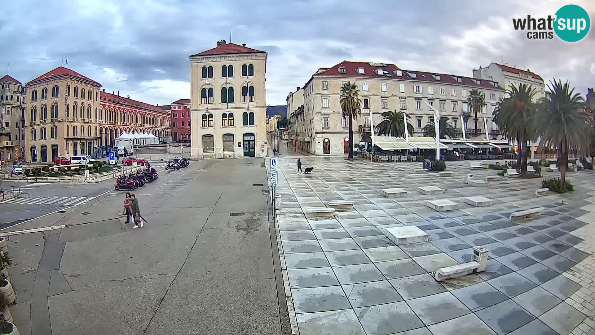 Webcam Split Riva – Prokurative | Trg Republike