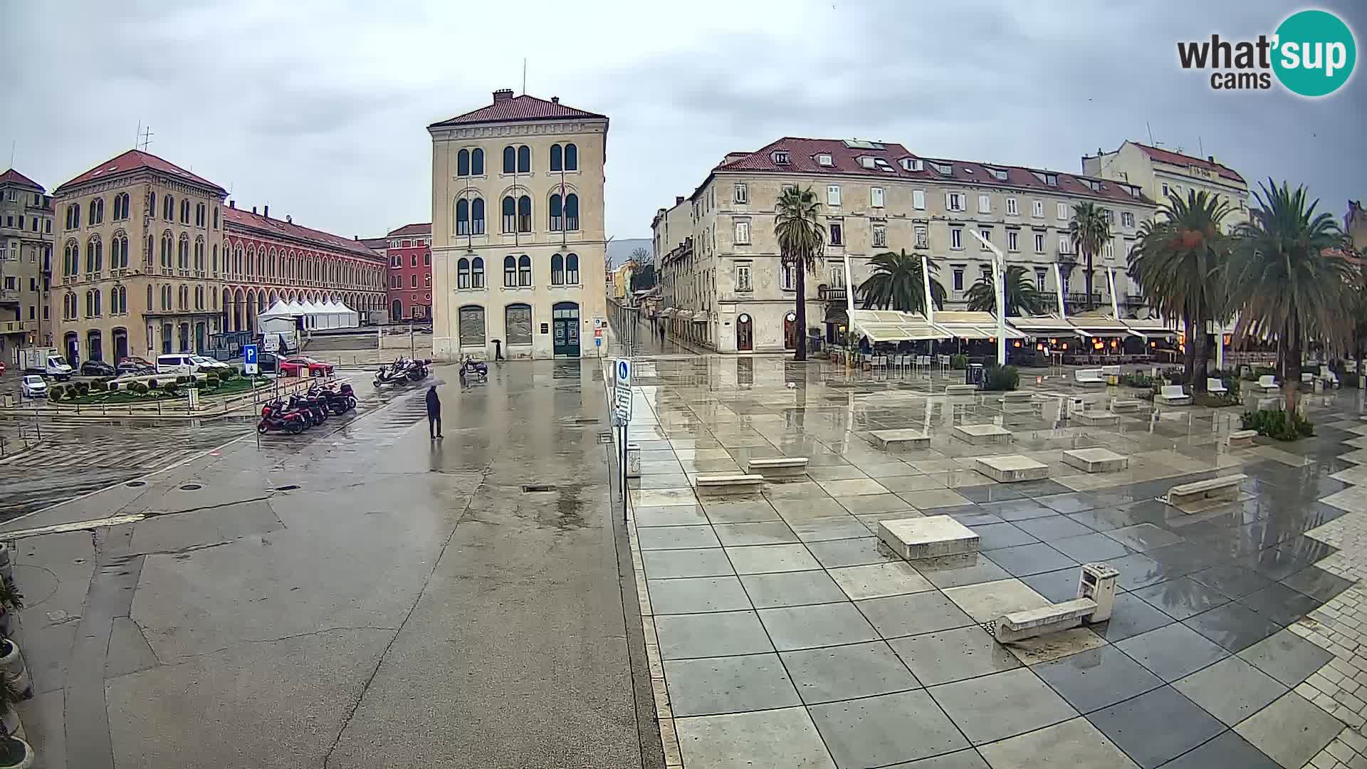 Webcam Spalato Riva – Prokurative | Piazza della Republika