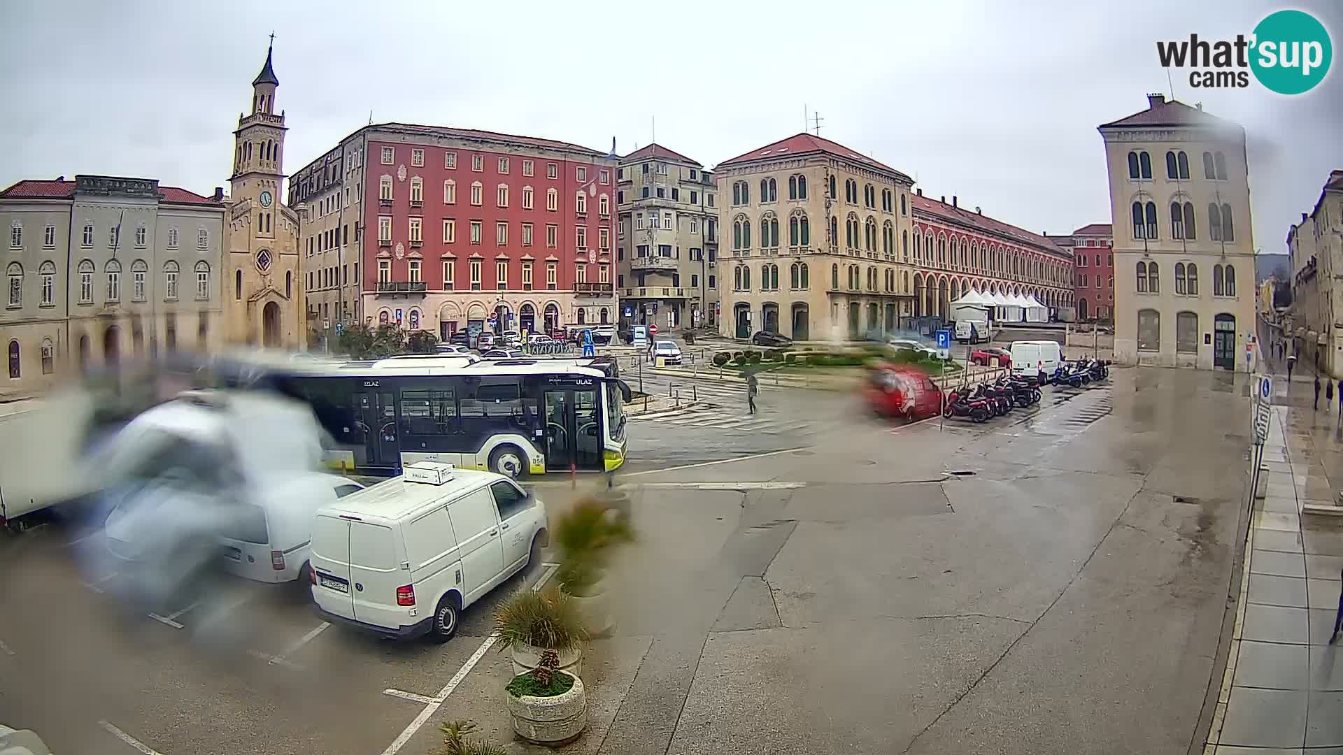 Webcam Split Riva – Prokurative | Trg Republike