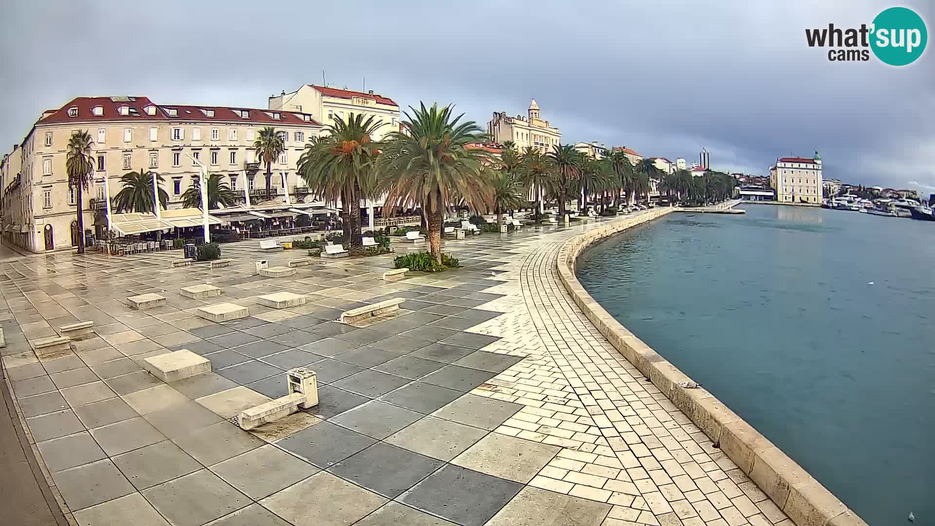 Webcam Split Riva – Prokurative | Trg Republike