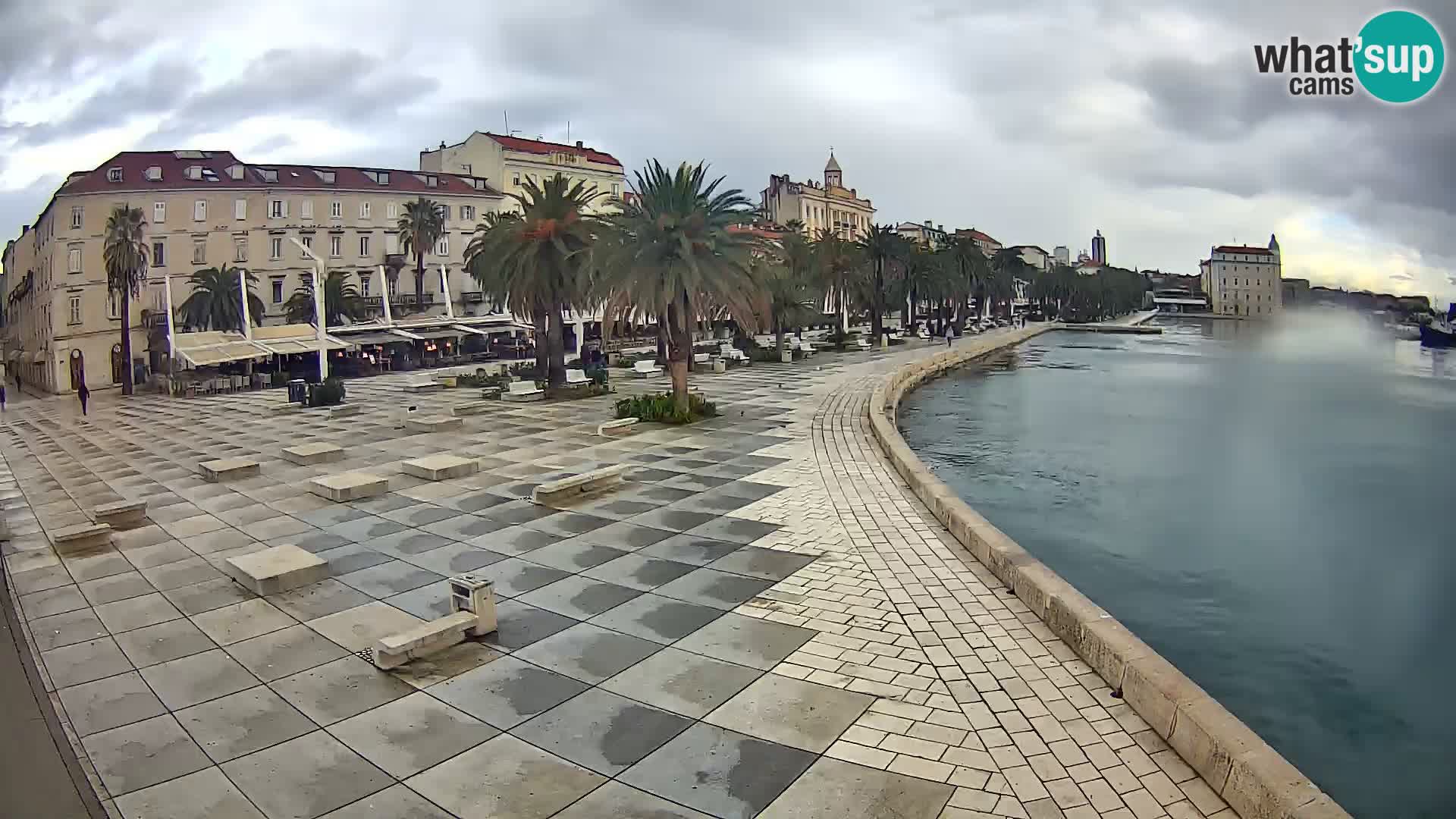 Webcam Split Riva – Prokurative | Trg Republike