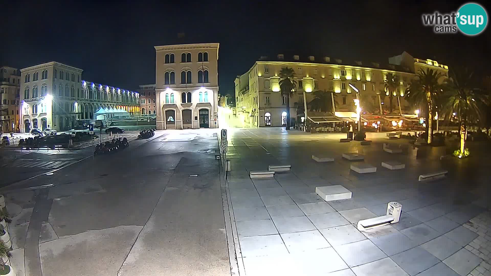 Webcam Spalato Riva – Prokurative | Piazza della Republika
