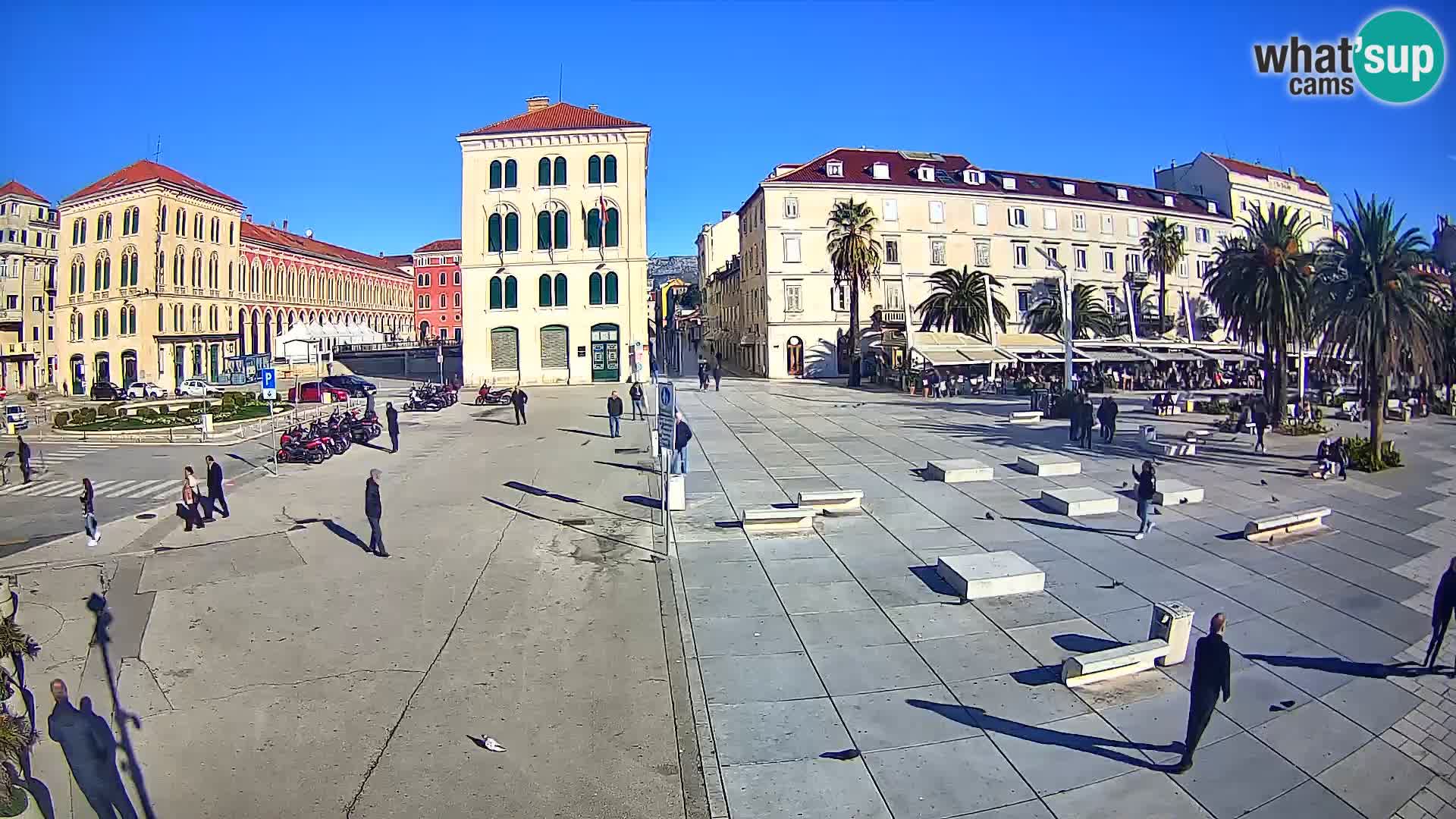 Webcam Spalato Riva – Prokurative | Piazza della Republika