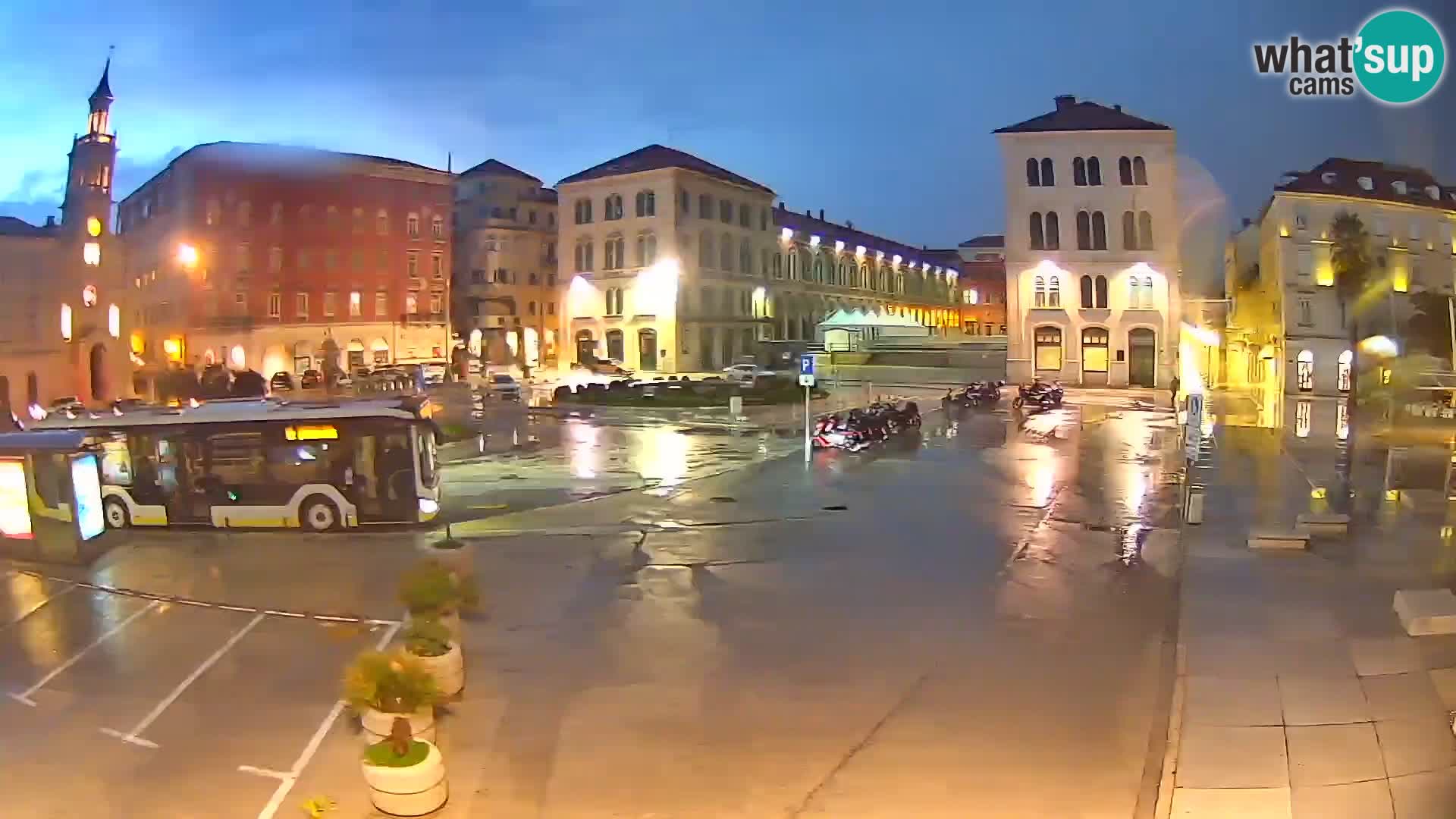 Webcam Spalato Riva – Prokurative | Piazza della Republika