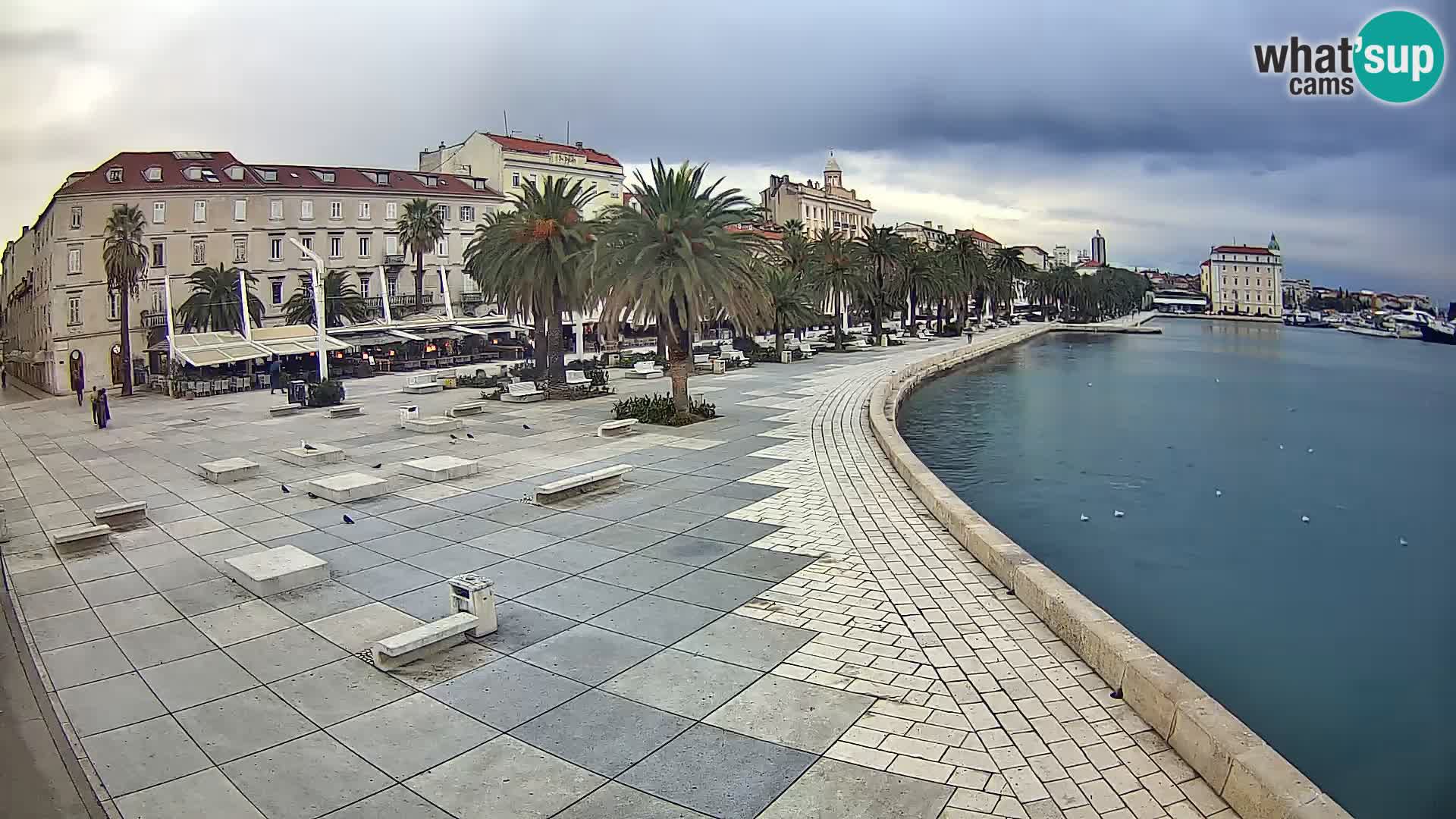 Webcam Spalato Riva – Prokurative | Piazza della Republika