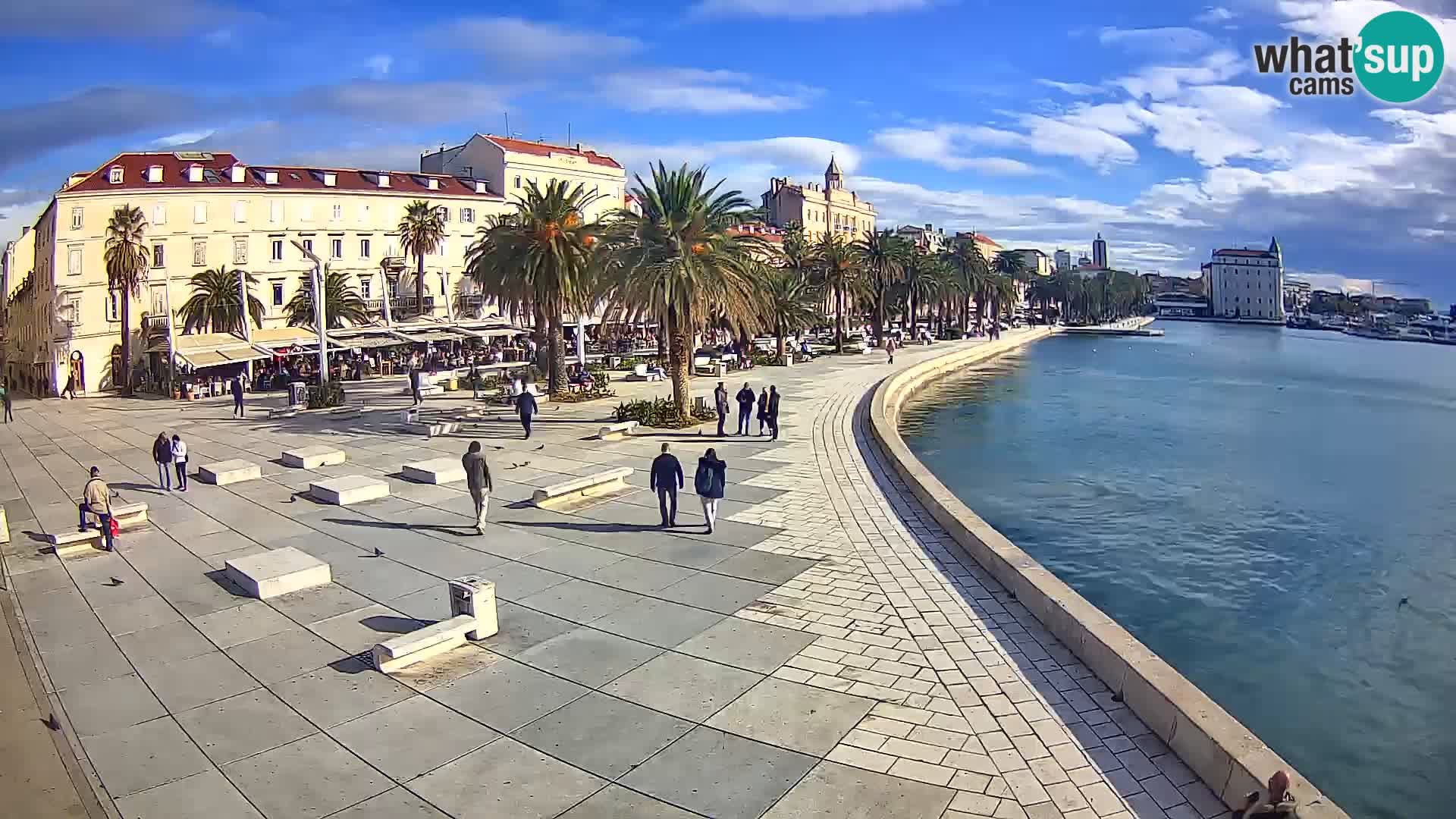 Webcam Split Riva – Prokurative | Trg Republike