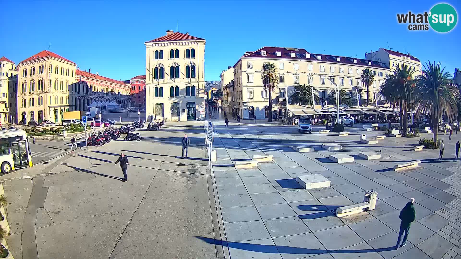 Split kamera Riva – Prokurative | Trg Republike