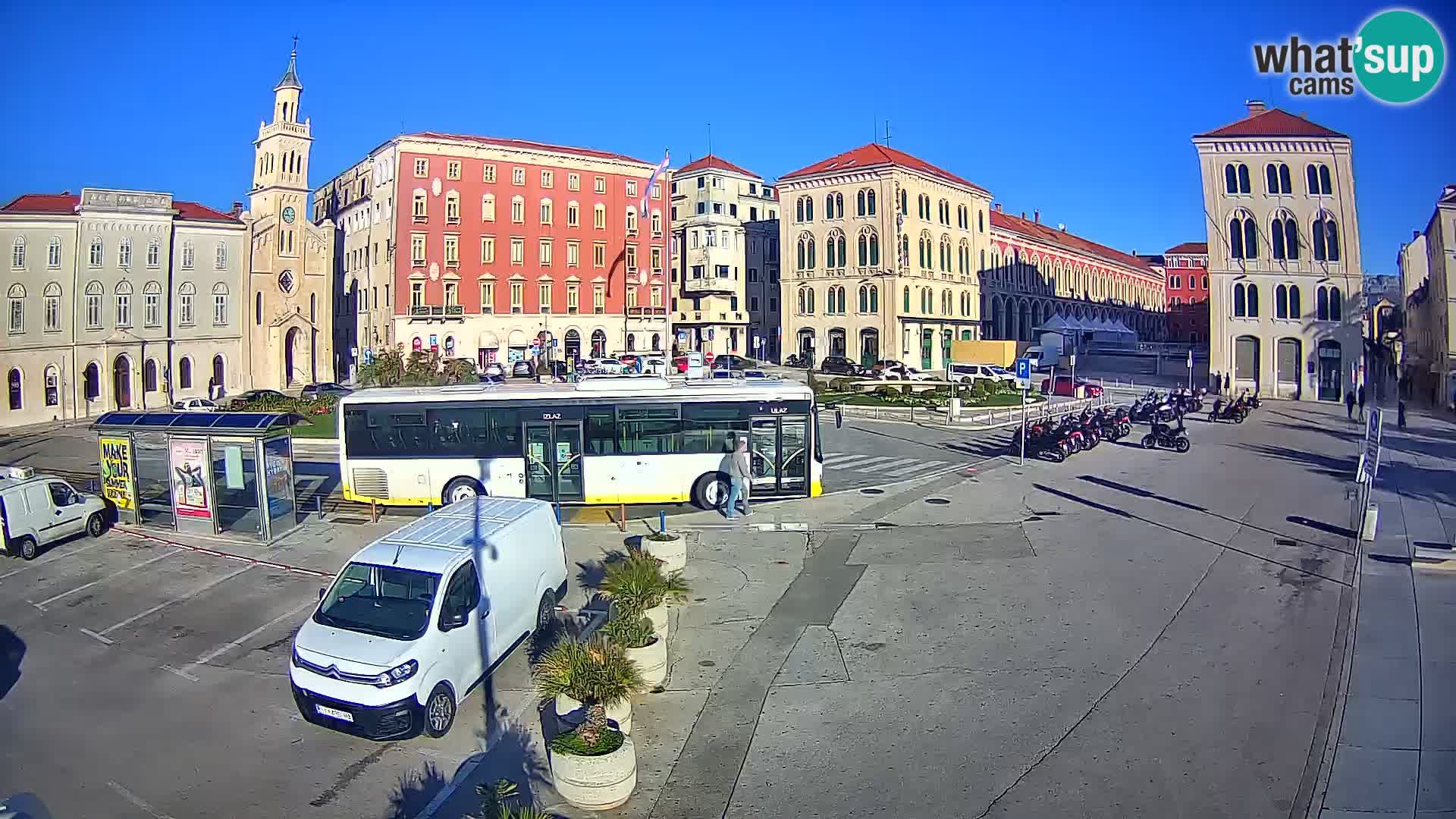 Live kamera Split Riva – Prokurative | Trg Republike