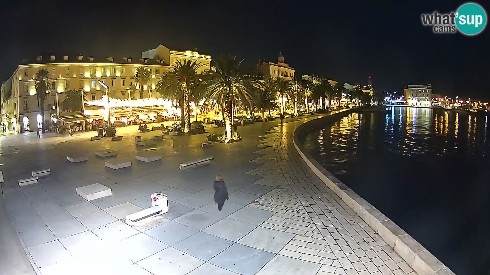 Webcam Split Riva – Prokurative | Trg Republike