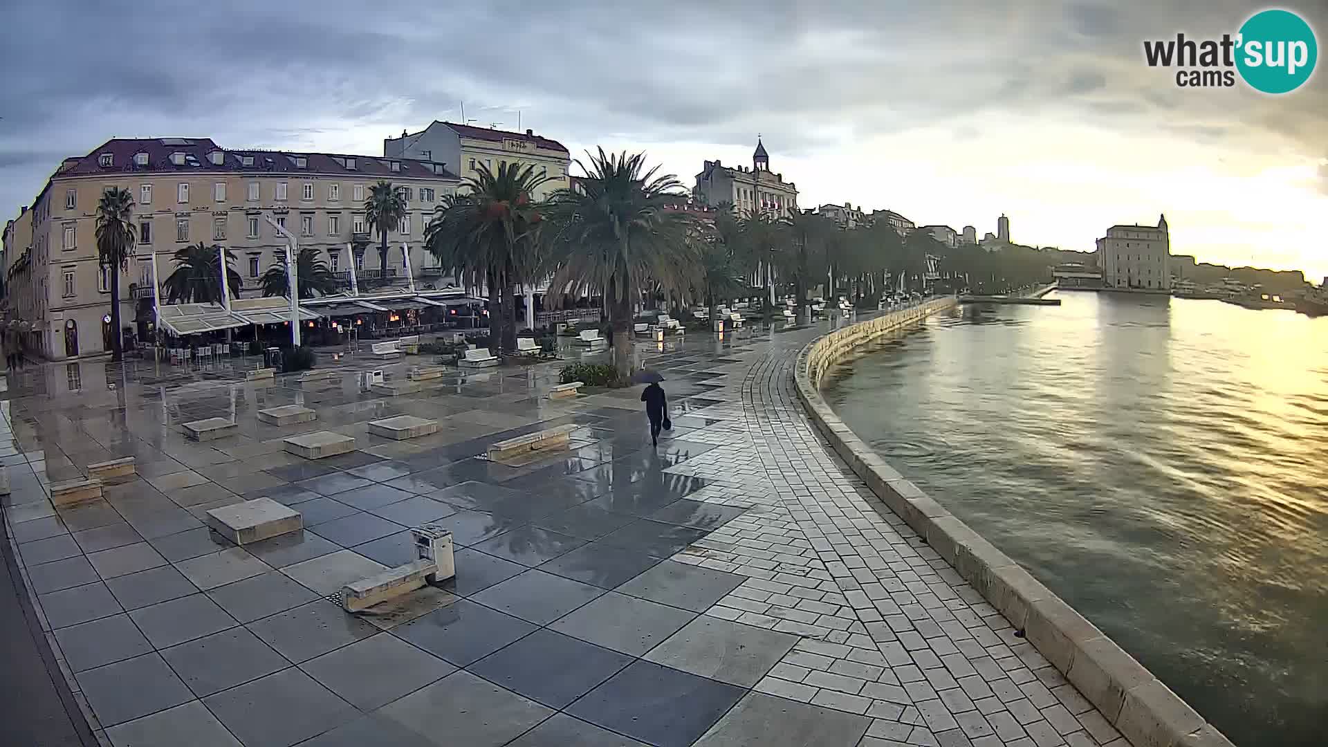 Webcam Split Riva – Prokurative | Trg Republike