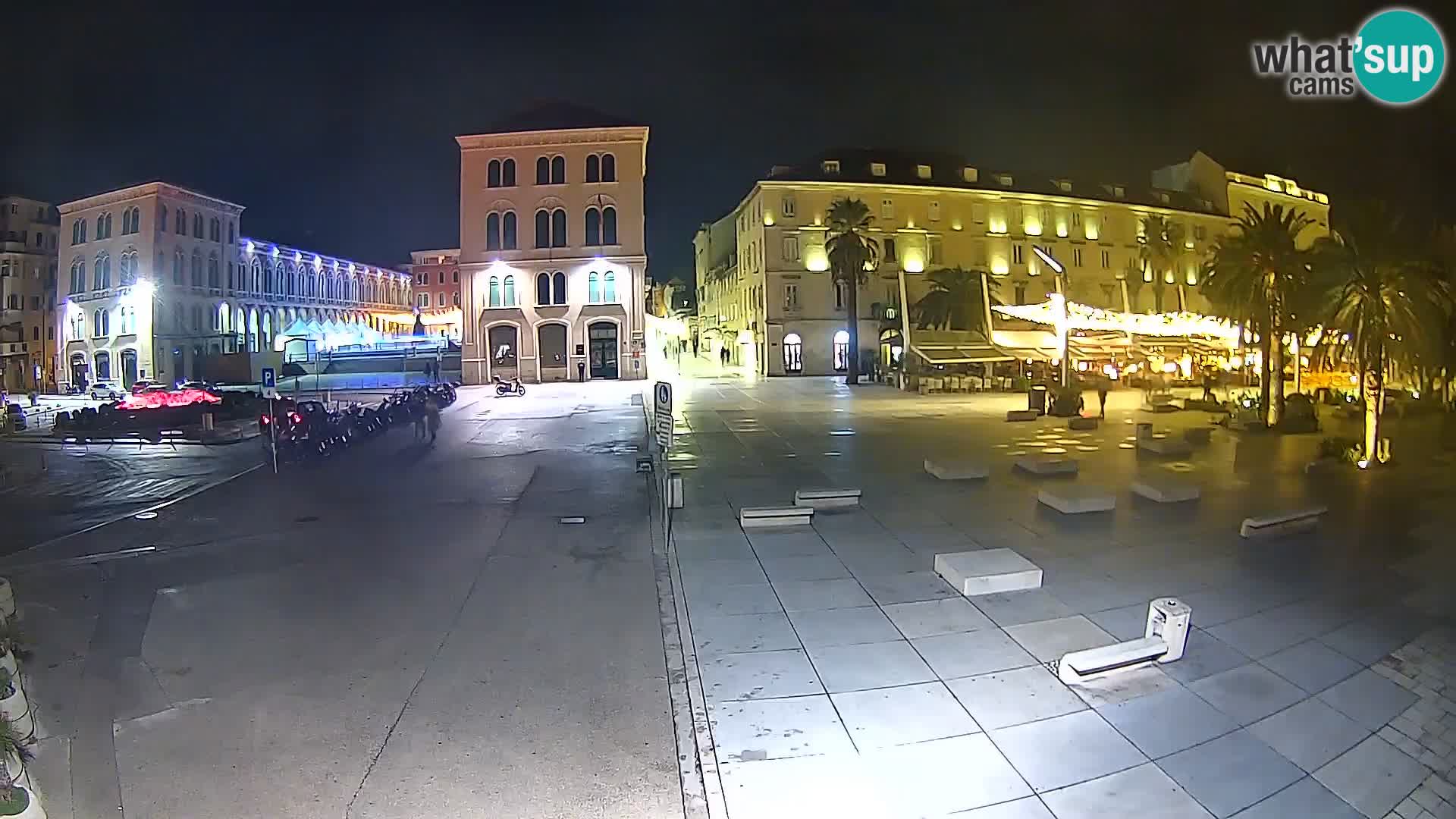 Webcam Spalato Riva – Prokurative | Piazza della Republika