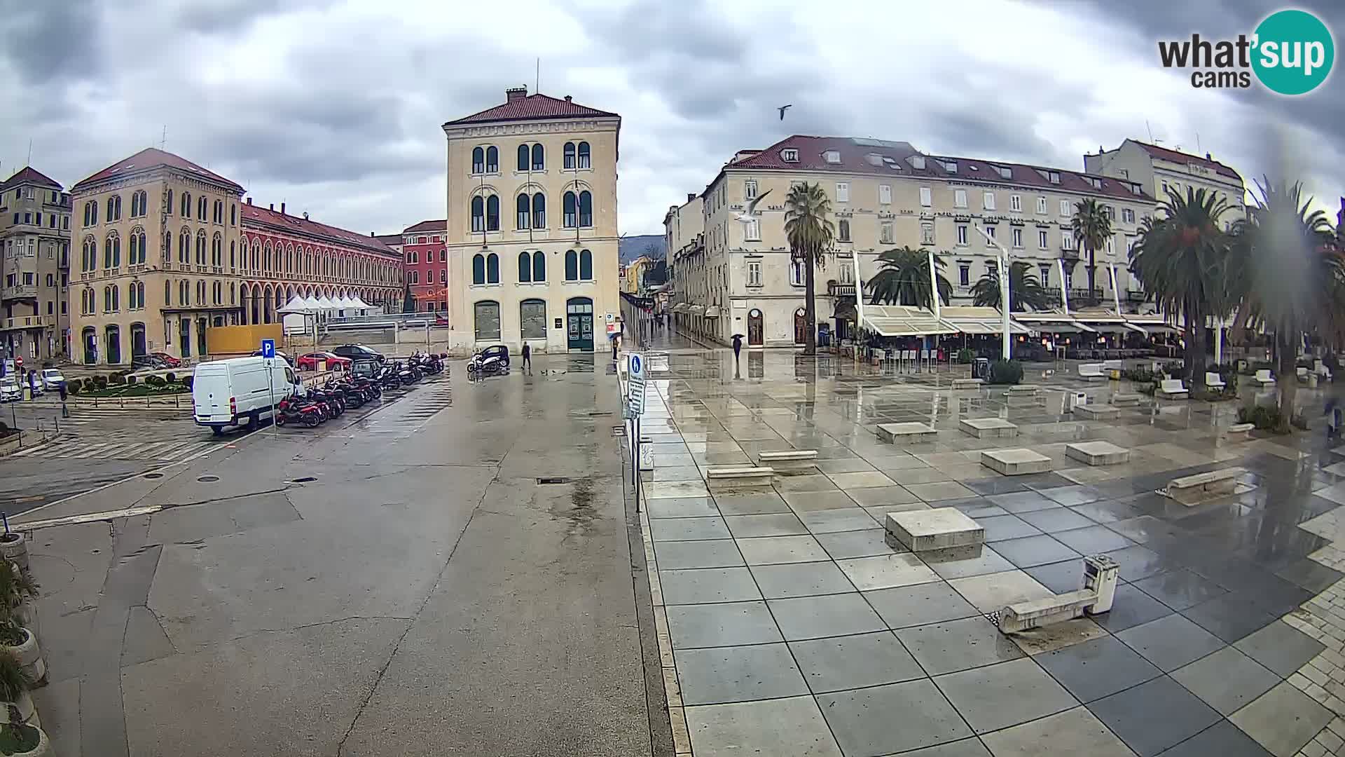 Webcam Split Riva – Prokurative | Trg Republike