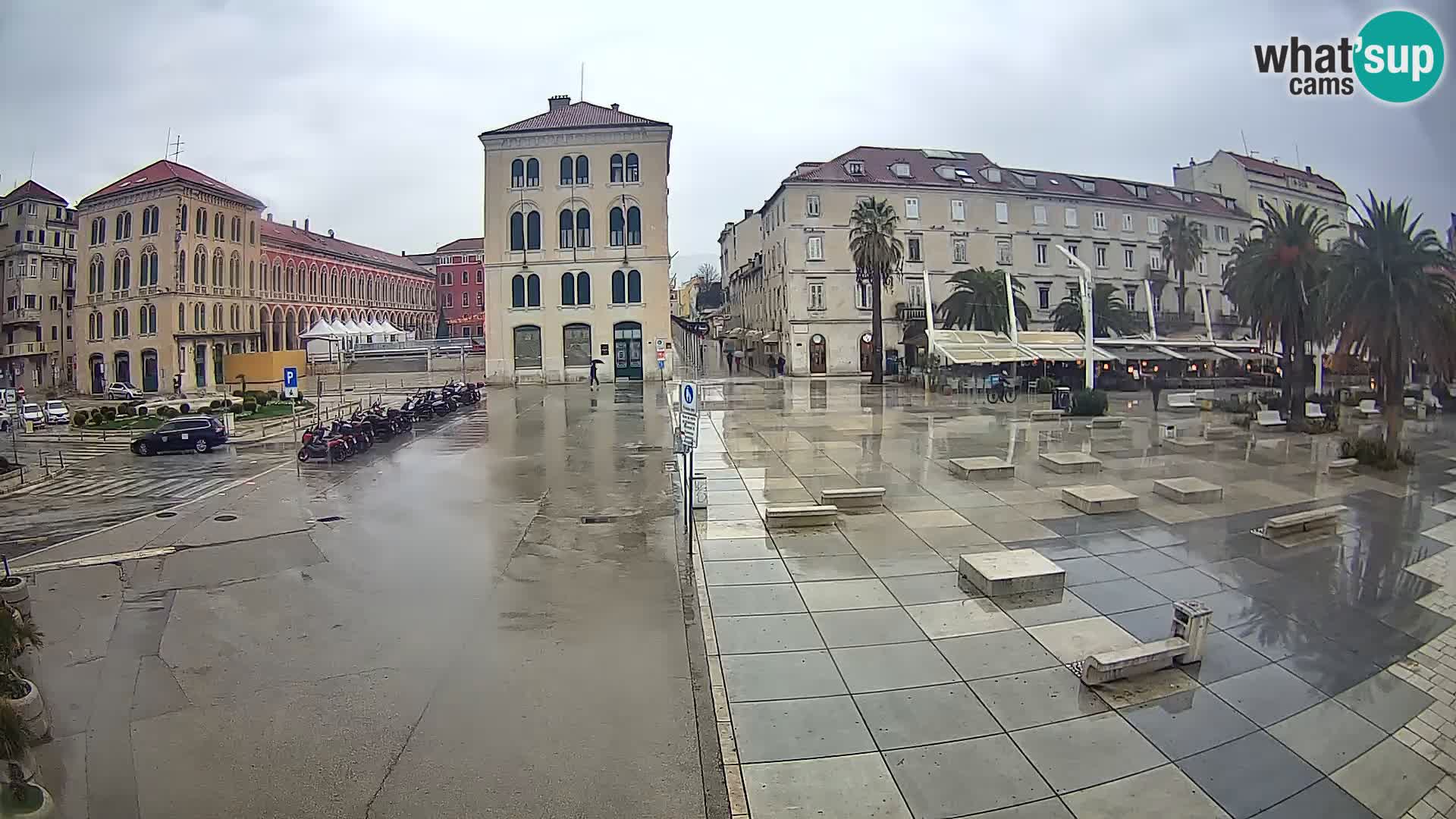 Webcam Split Riva – Prokurative | Trg Republike