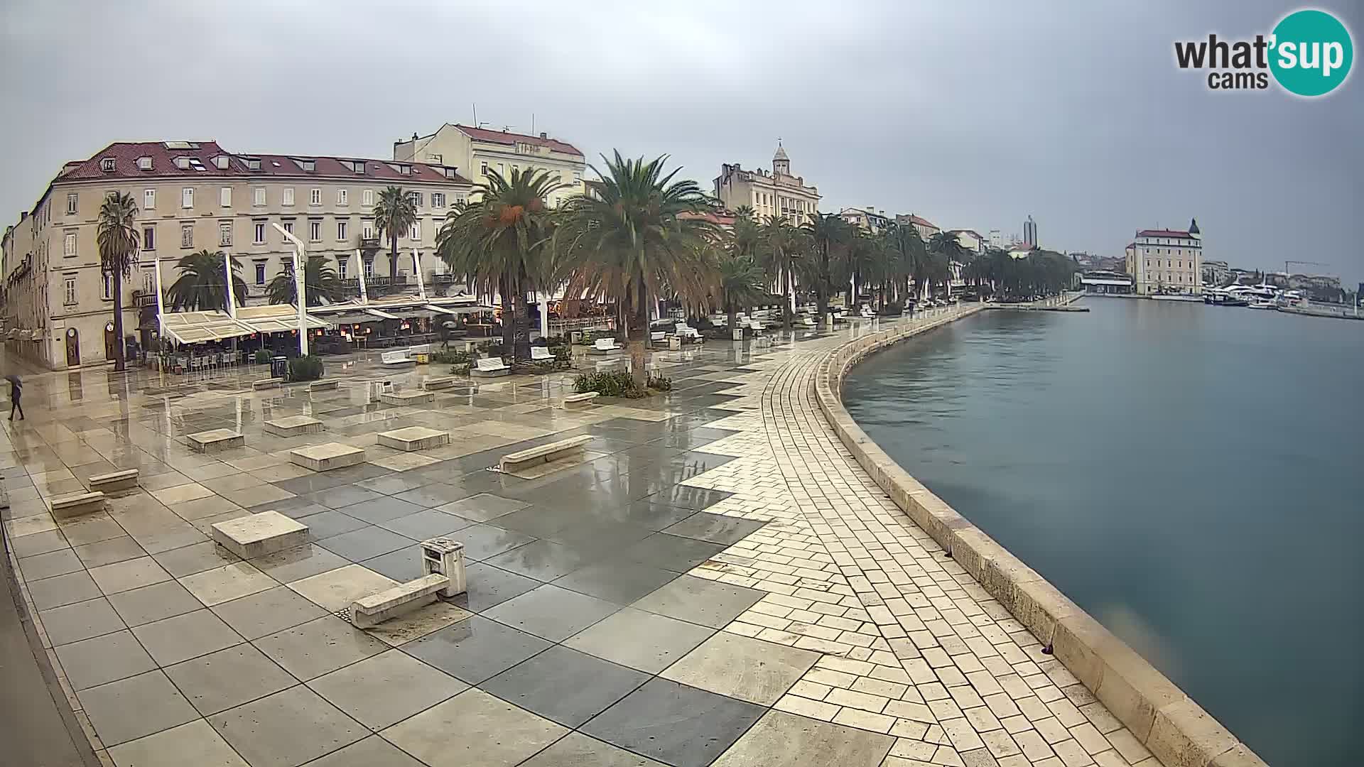 Webcam Split Riva – Prokurative | Trg Republike