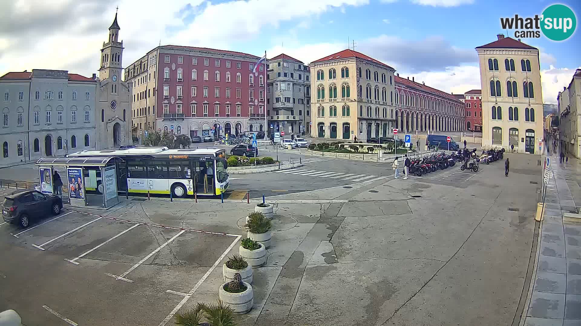 Webcam Split Riva – Prokurative | Trg Republike