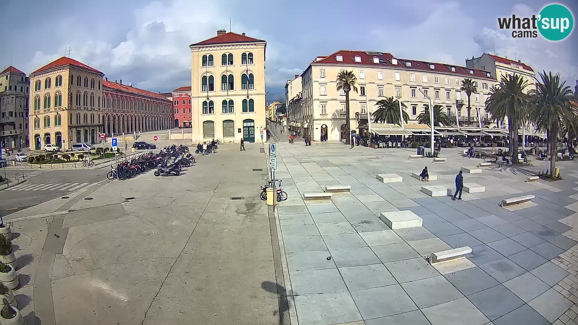 Webcam Spalato Riva – Prokurative | Piazza della Republika