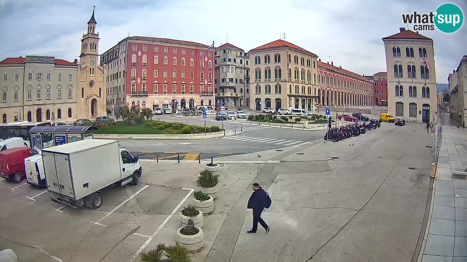 Live kamera Split Riva – Prokurative | Trg Republike