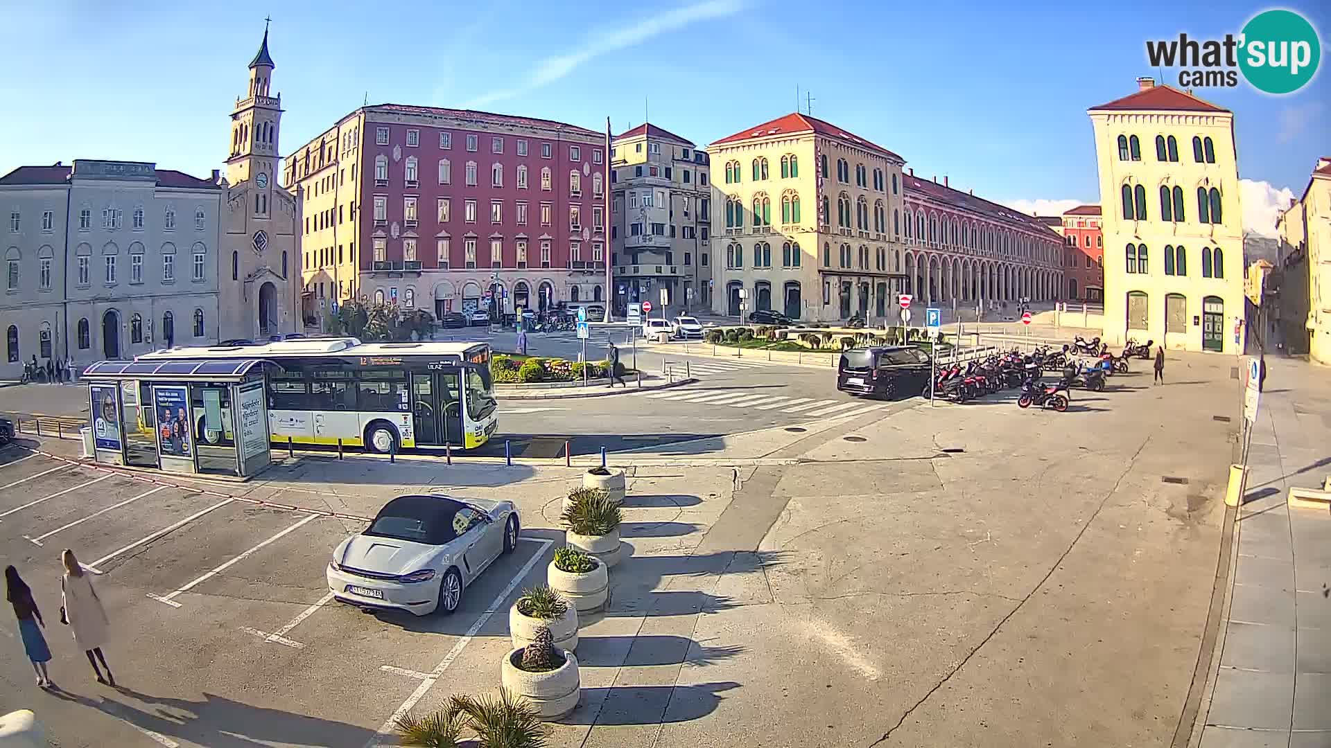 Live kamera Split Riva – Prokurative | Trg Republike