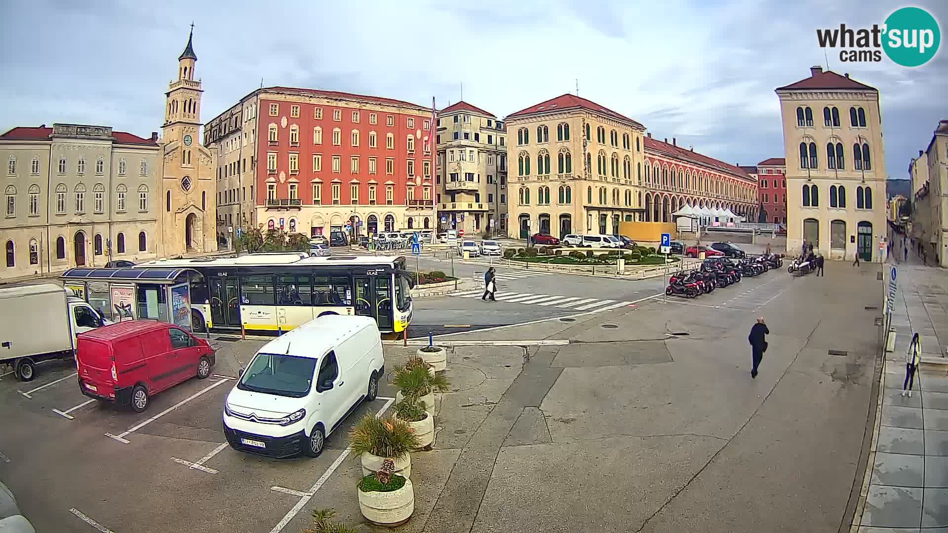 Live kamera Split Riva – Prokurative | Trg Republike