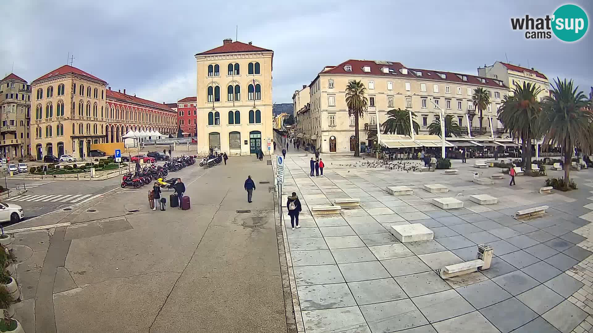 Webcam Split Riva – Prokurative | Trg Republike