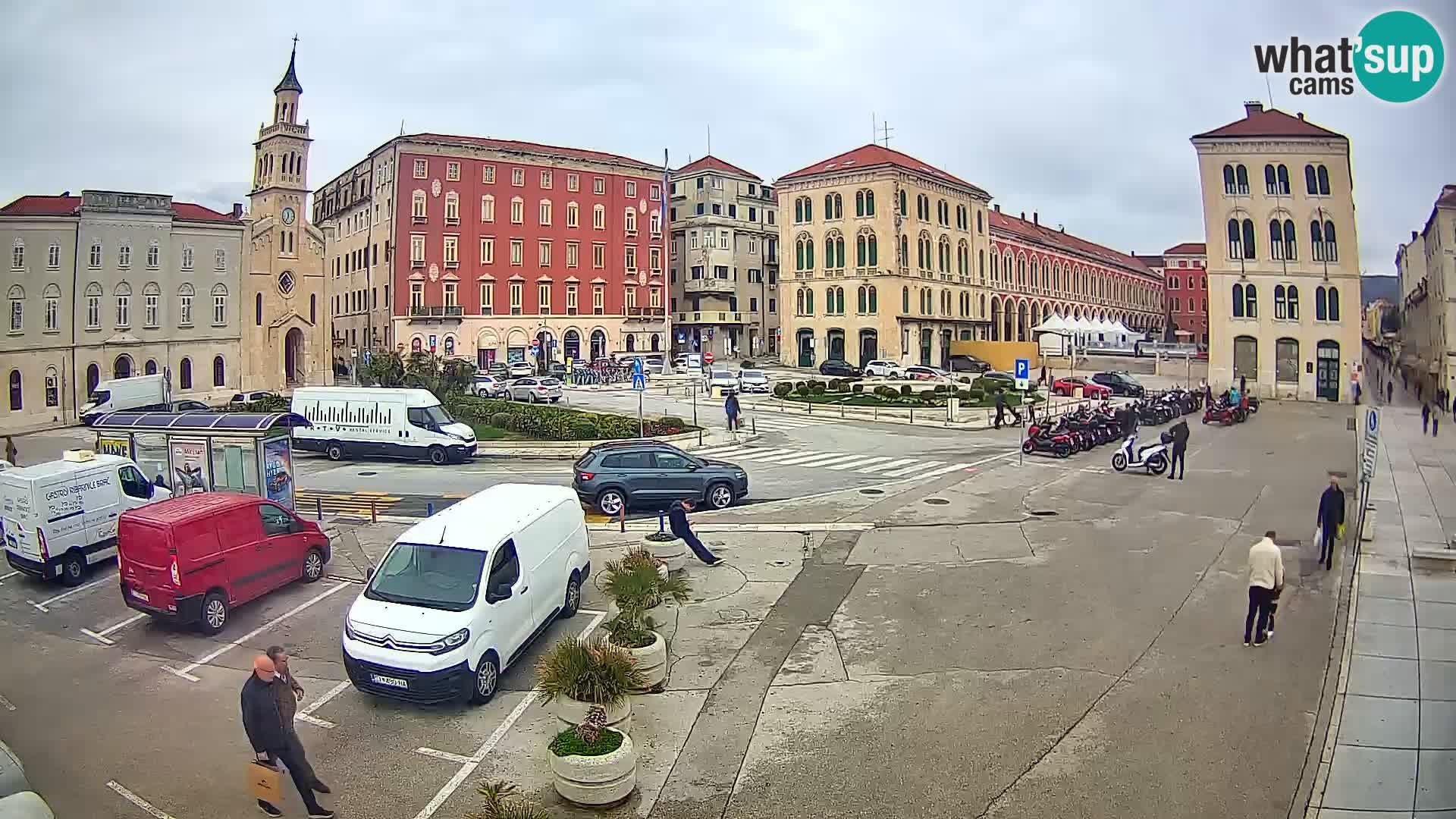 Webcam Split Riva – Prokurative | Trg Republike
