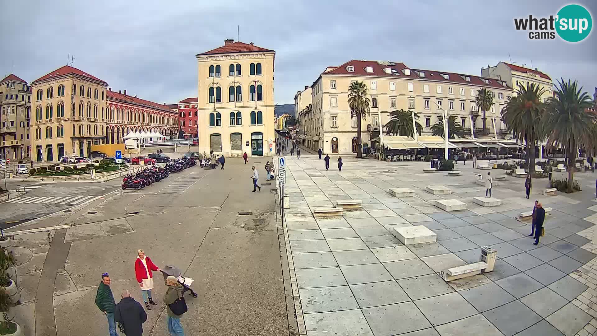 Webcam Split Riva – Prokurative | Trg Republike