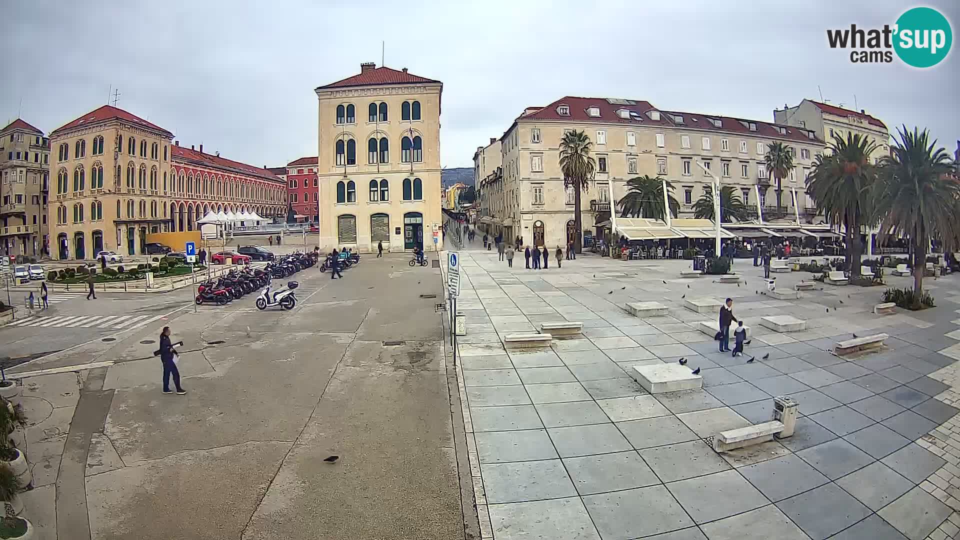 Webcam Spalato Riva – Prokurative | Piazza della Republika