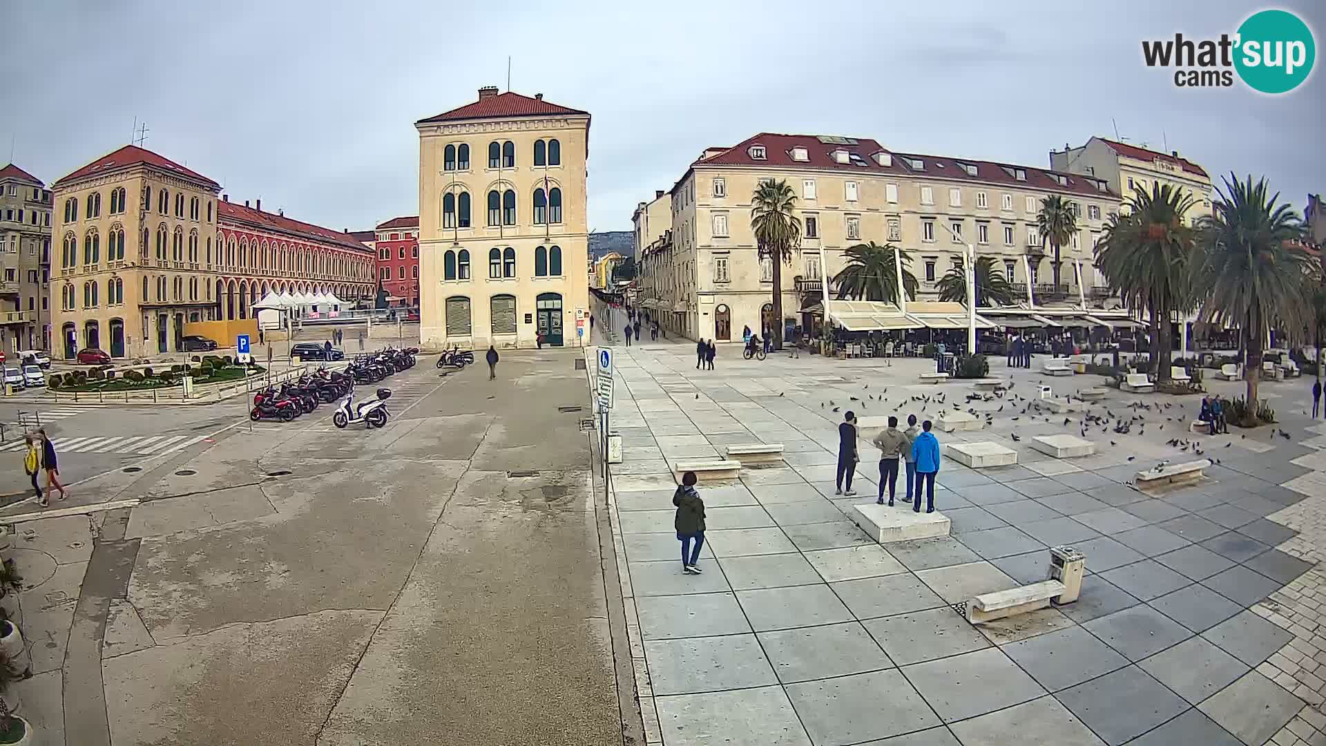 Webcam Split Riva – Prokurative | Plaza de la República