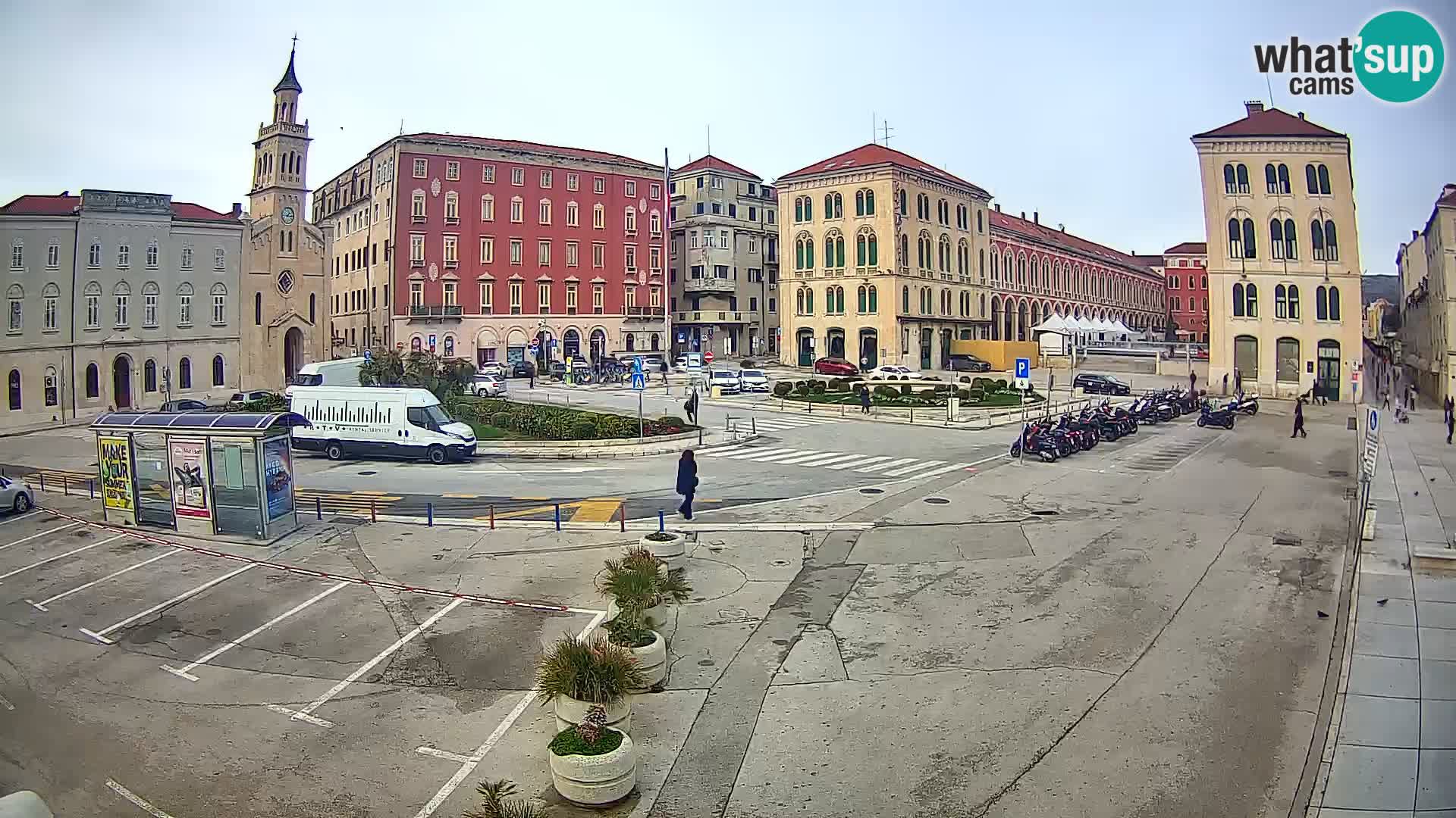 Webcam Spalato Riva – Prokurative | Piazza della Republika