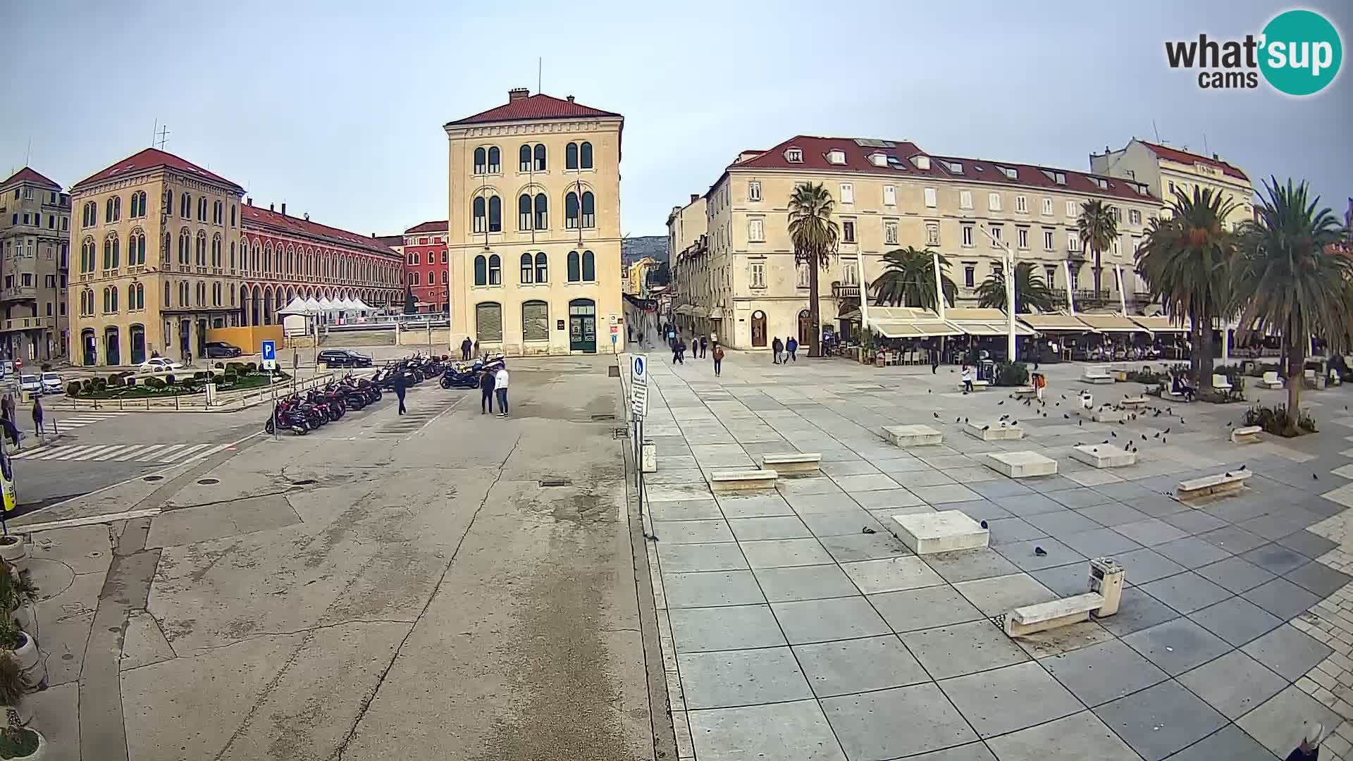 Webcam Spalato Riva – Prokurative | Piazza della Republika
