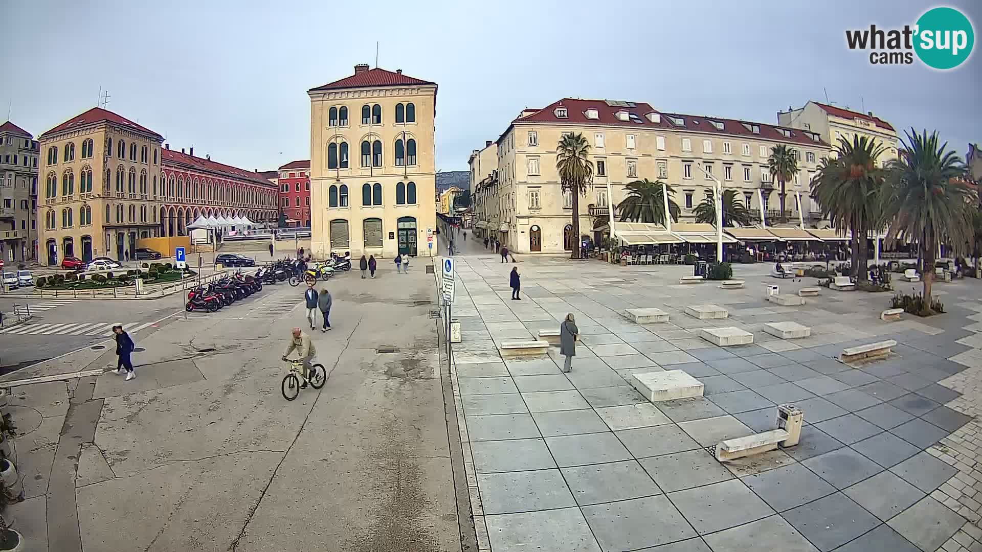 Webcam Split Riva – Prokurative | Trg Republike