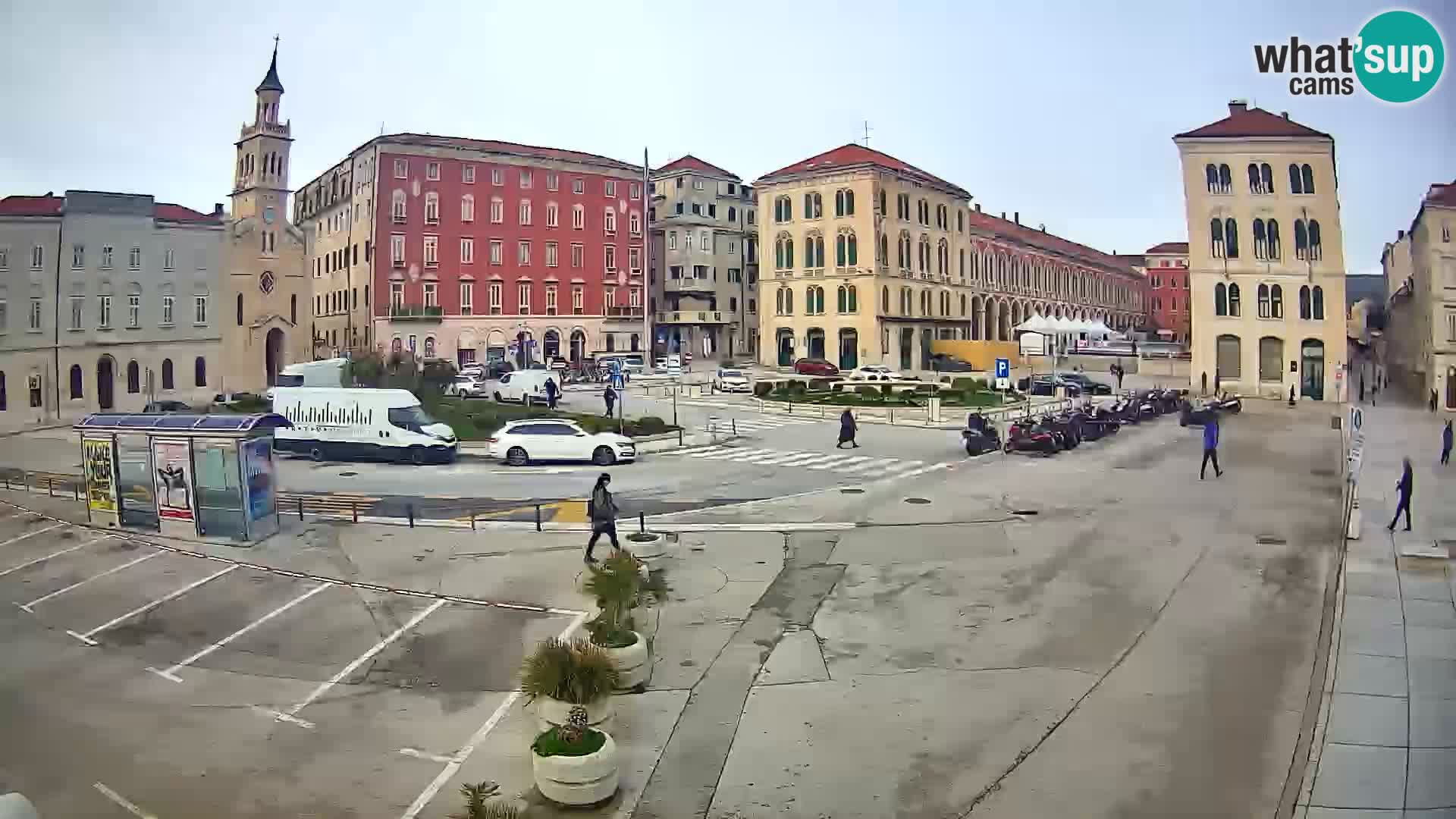 Webcam Split Riva – Prokurative | Plaza de la República